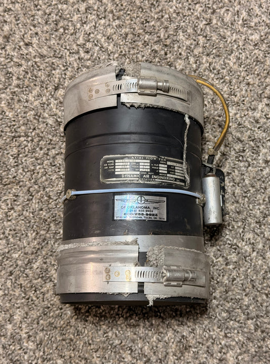 M5862B-6A Aero Commander 500B Dynamic Air Axial Flow Fan Assy W/ Motor