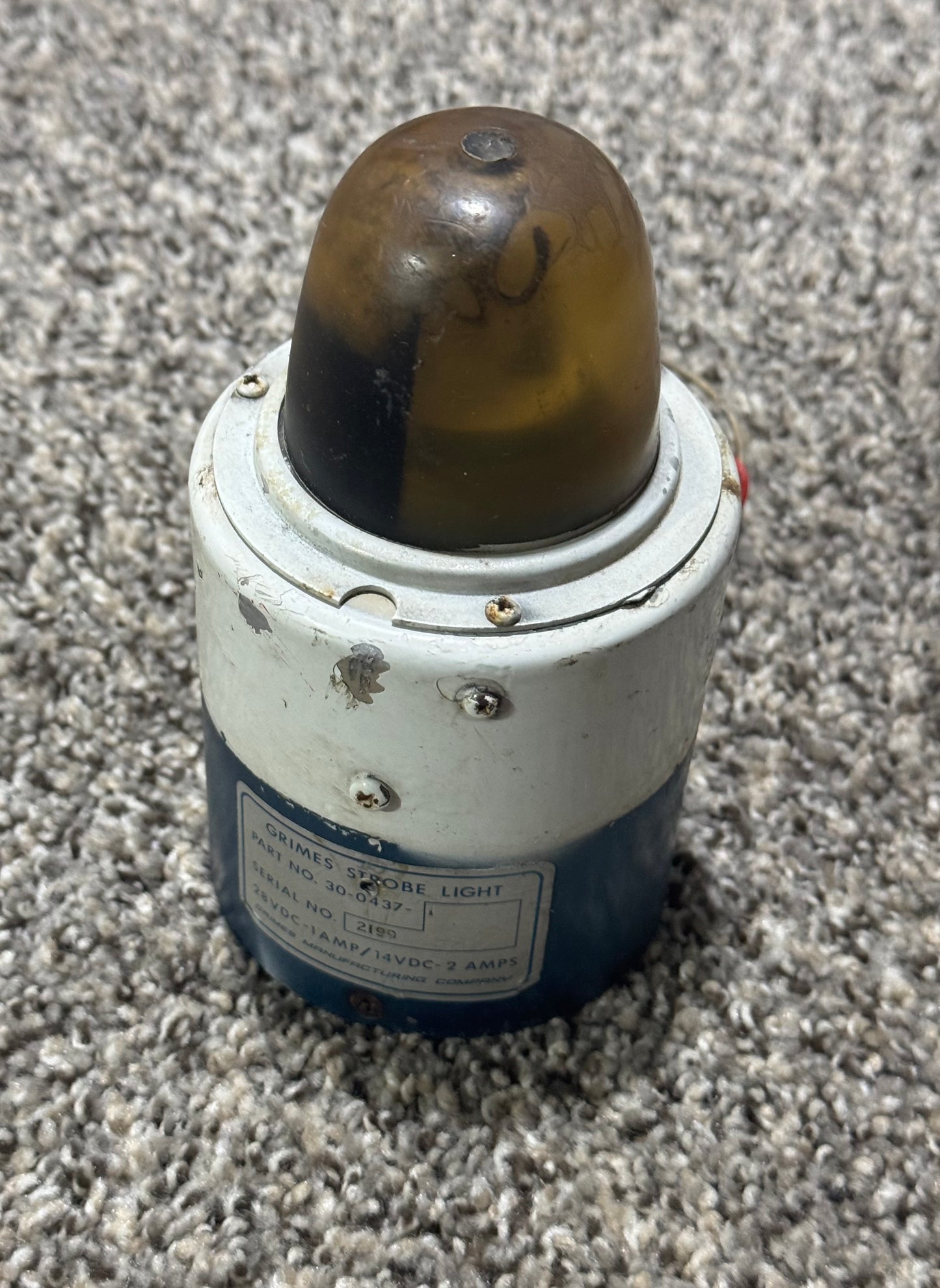30-0437-1 Grimes Strobe Light Assy (28 Volts)
