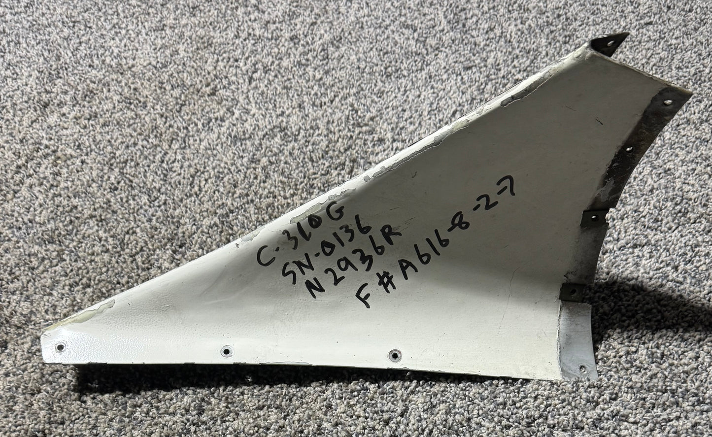 0800056-30 C-310G Wing Fillet AFT RH (Cracked)