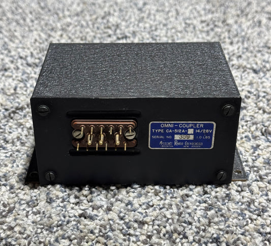 CA-512A Aircraft Radio Corporation Omni- Coupler (14/28V)