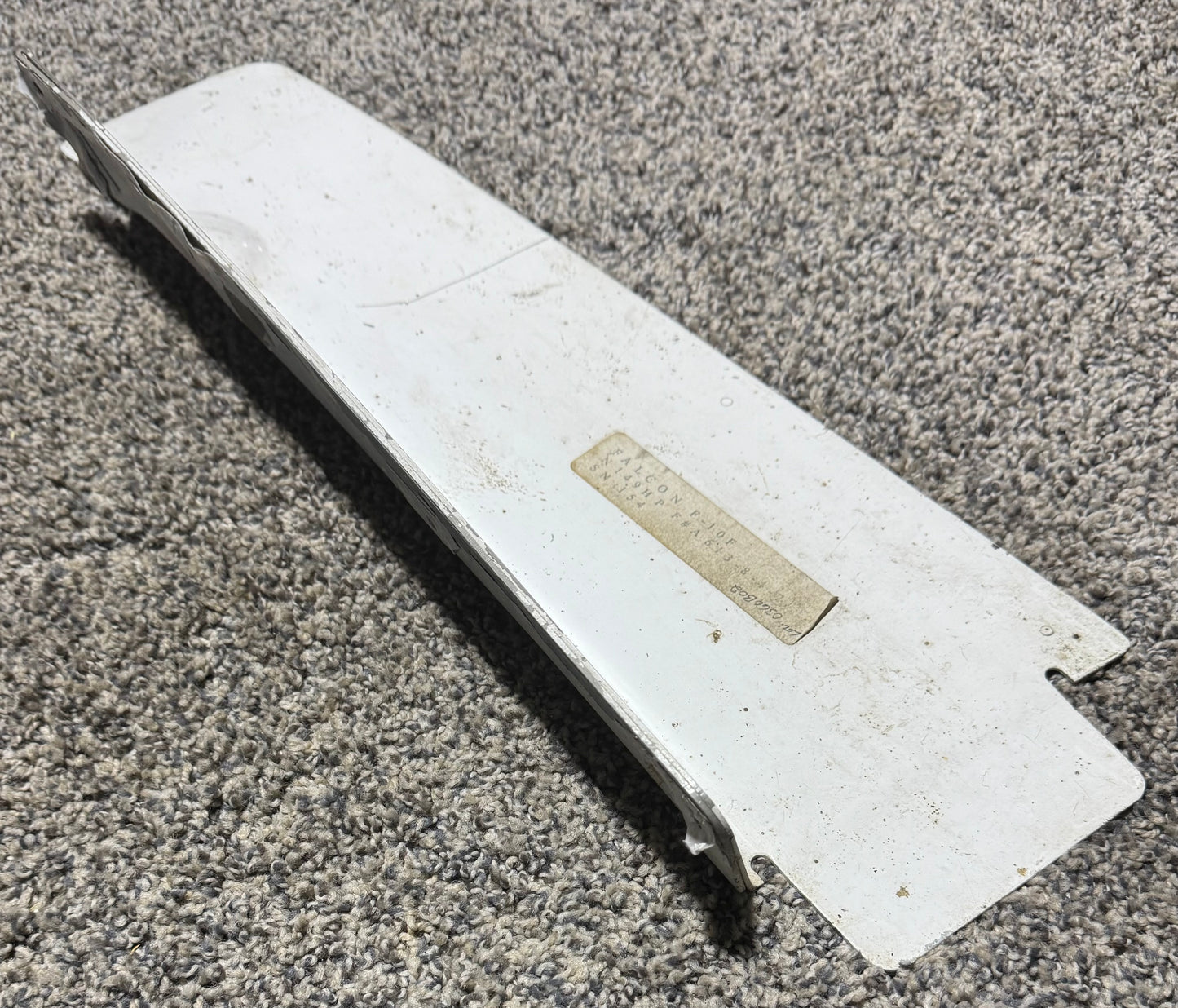 F10F-381-002-191 Dassault F-10F RH Plate Upper Horizontal Stabilizer