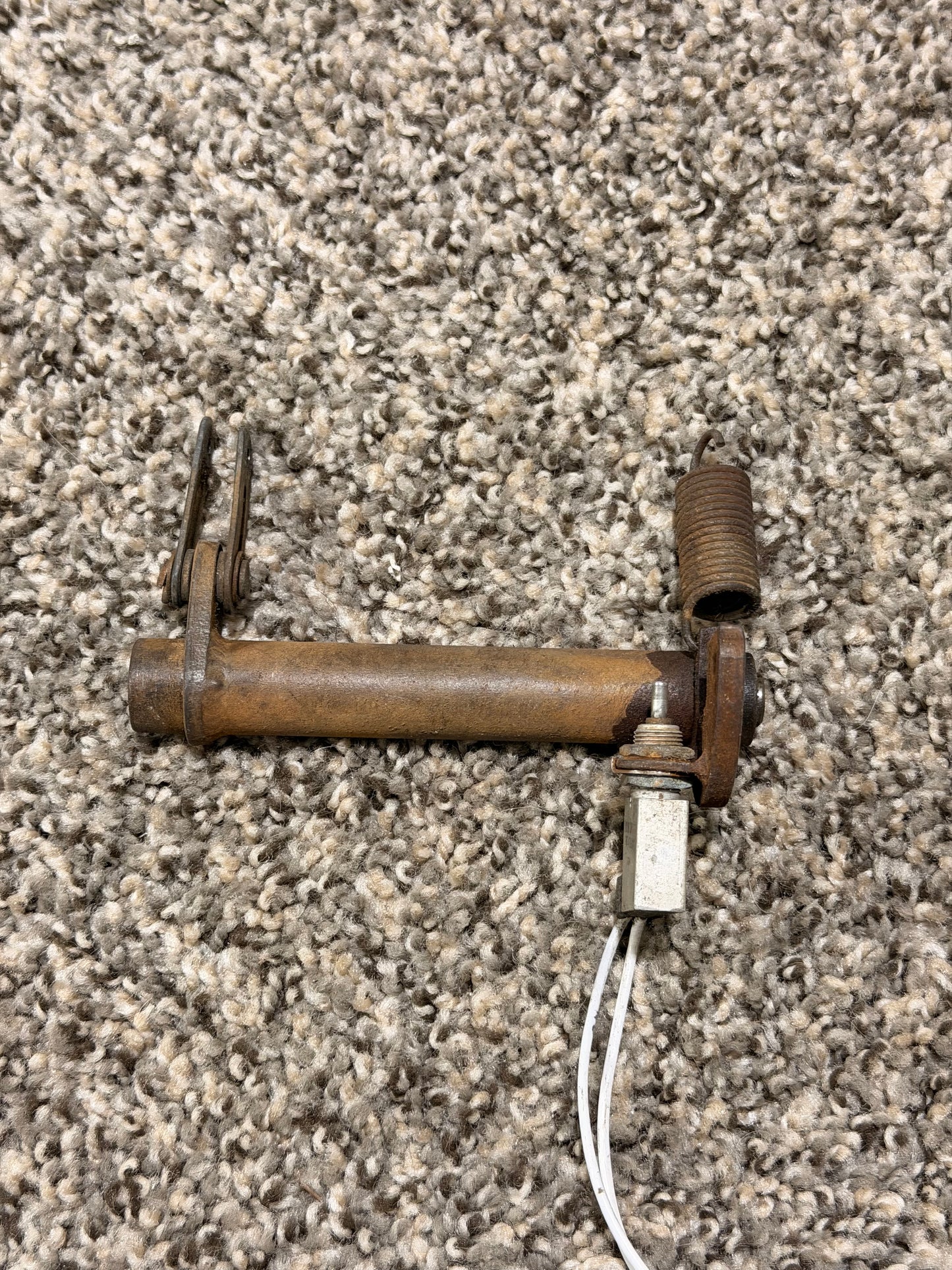 1243025-3/ 65-430007 Cessna 210 Nose Gear Uplock Bellcrank, Hook W/ Switch Assembly