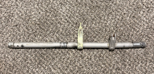 169-594052 Beechcraft Rudder Pedal Cross Shaft Assembly Forward W/ Arm (Slight Bent)