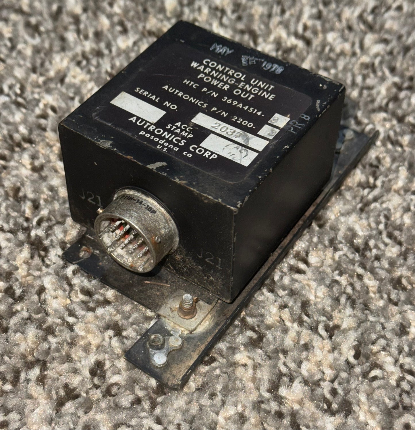 2200-3 / 369A4514-3 Autronics Control Unit Warning-Engine Power Out