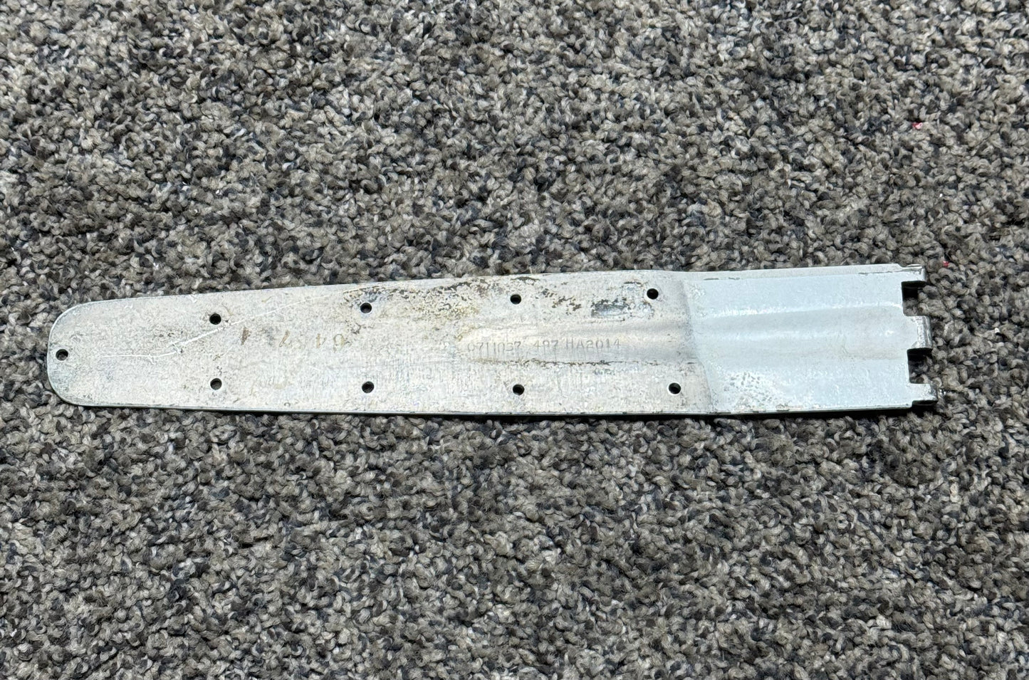 0711037-17 (0711037-497) Cessna 182 Upper LH Cabin Door Hinge Assy