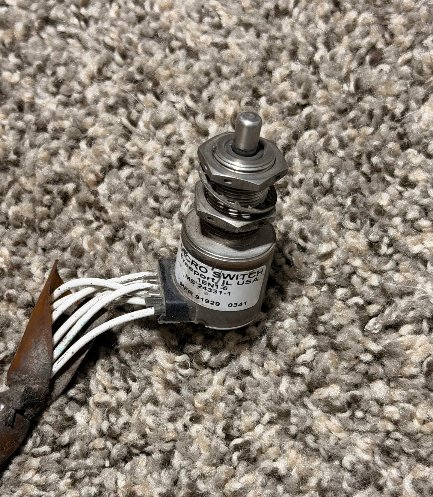 MS24331-1 Aero Commander 500B Micro Switch Landing Gear Limit Switch Assy