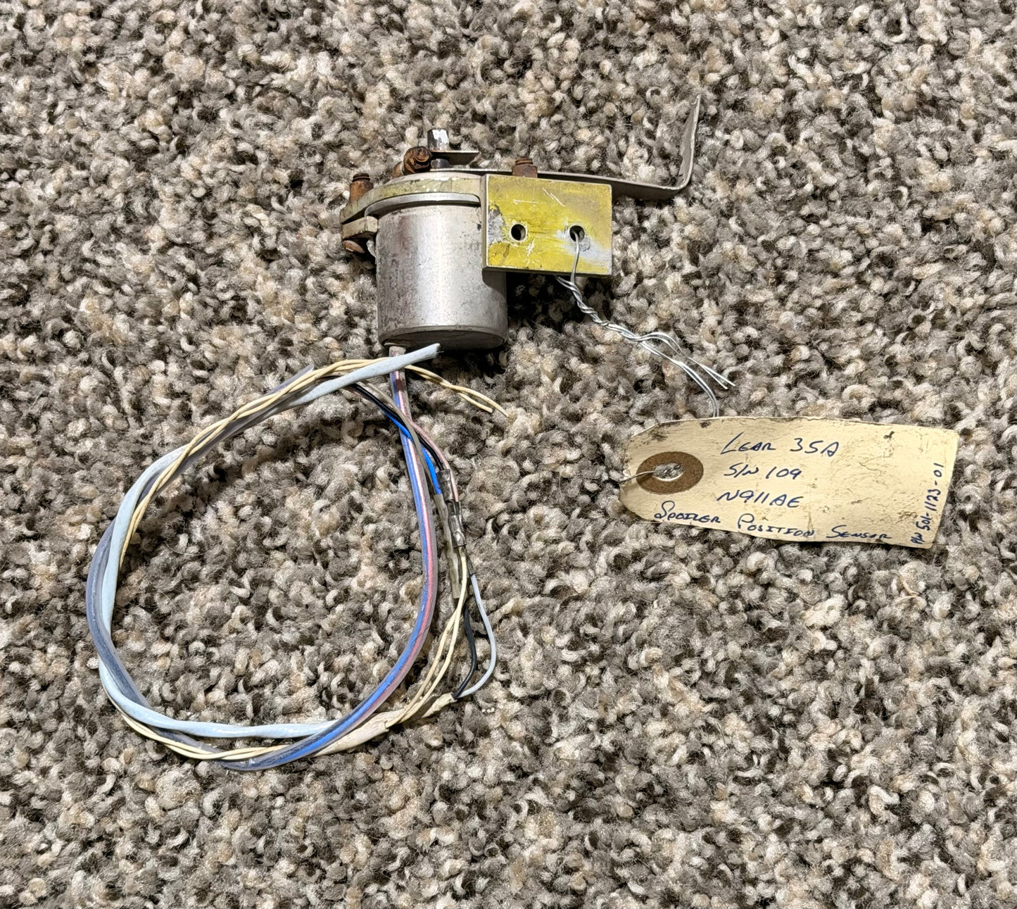 501-1123-01 LearJet 35A Surface Position Sensor Assy