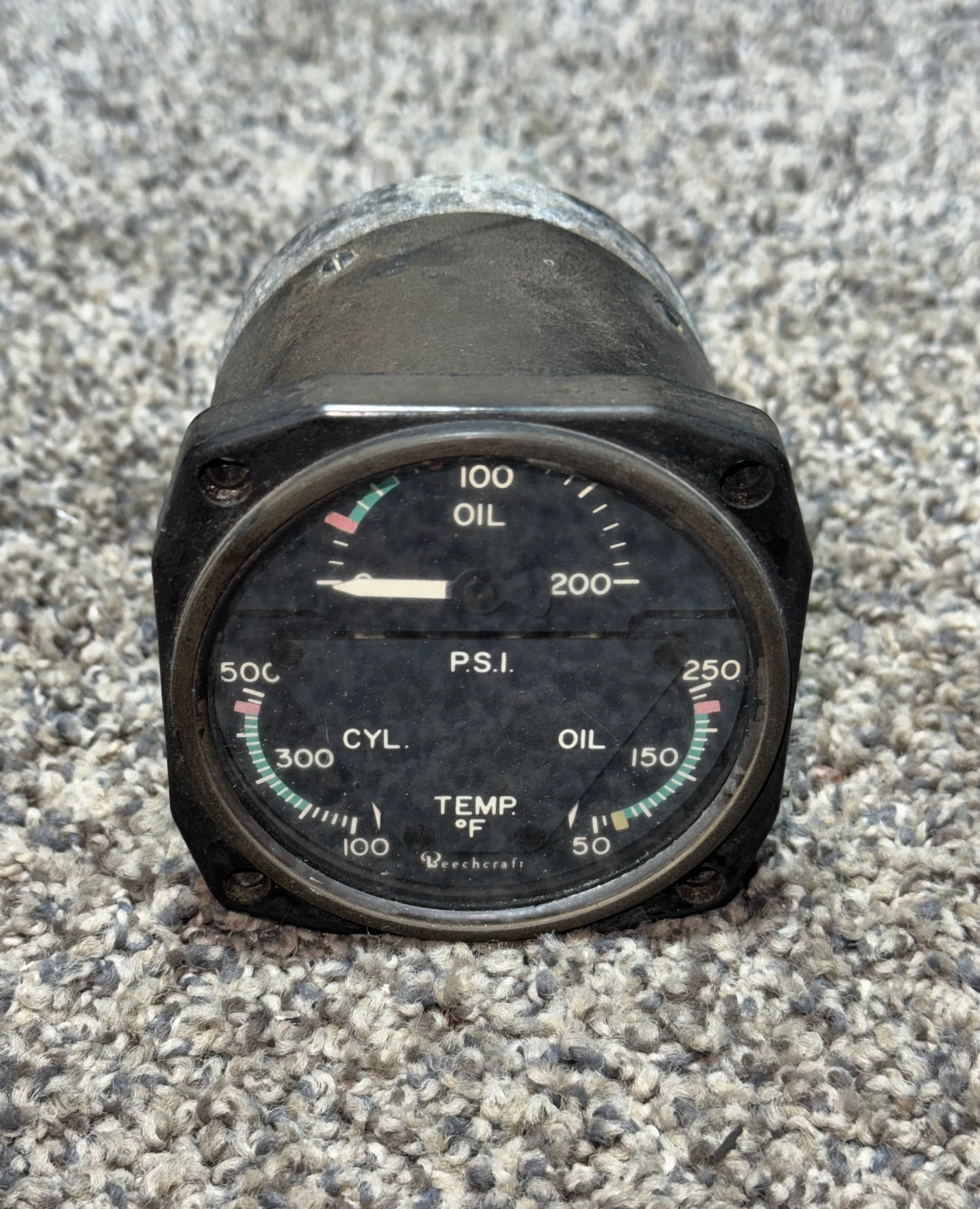 22-804-020-2 Edo-Aire Tri-Engine Gauge Indicator