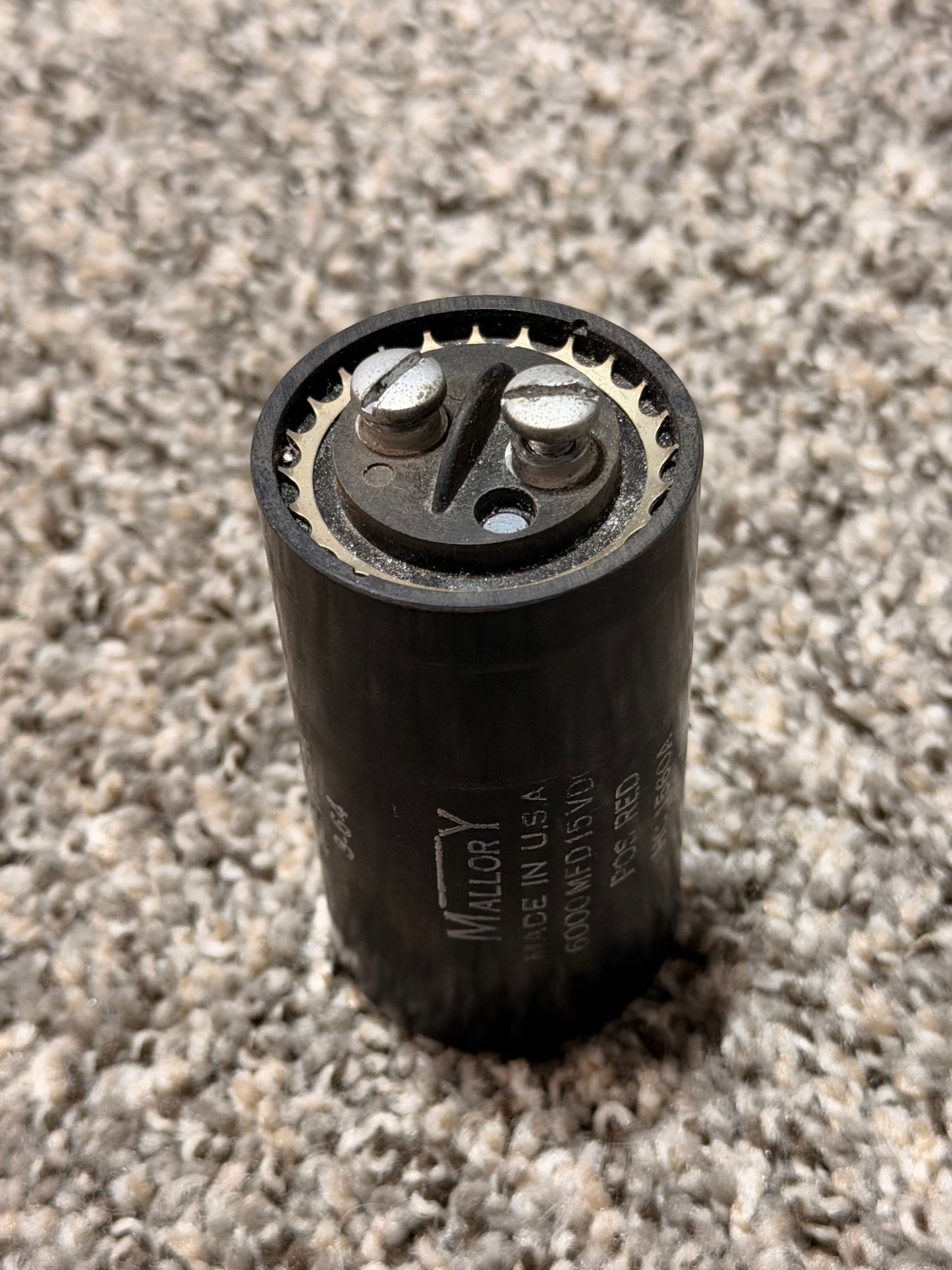HC 1560A Mallory Capacitor Assy