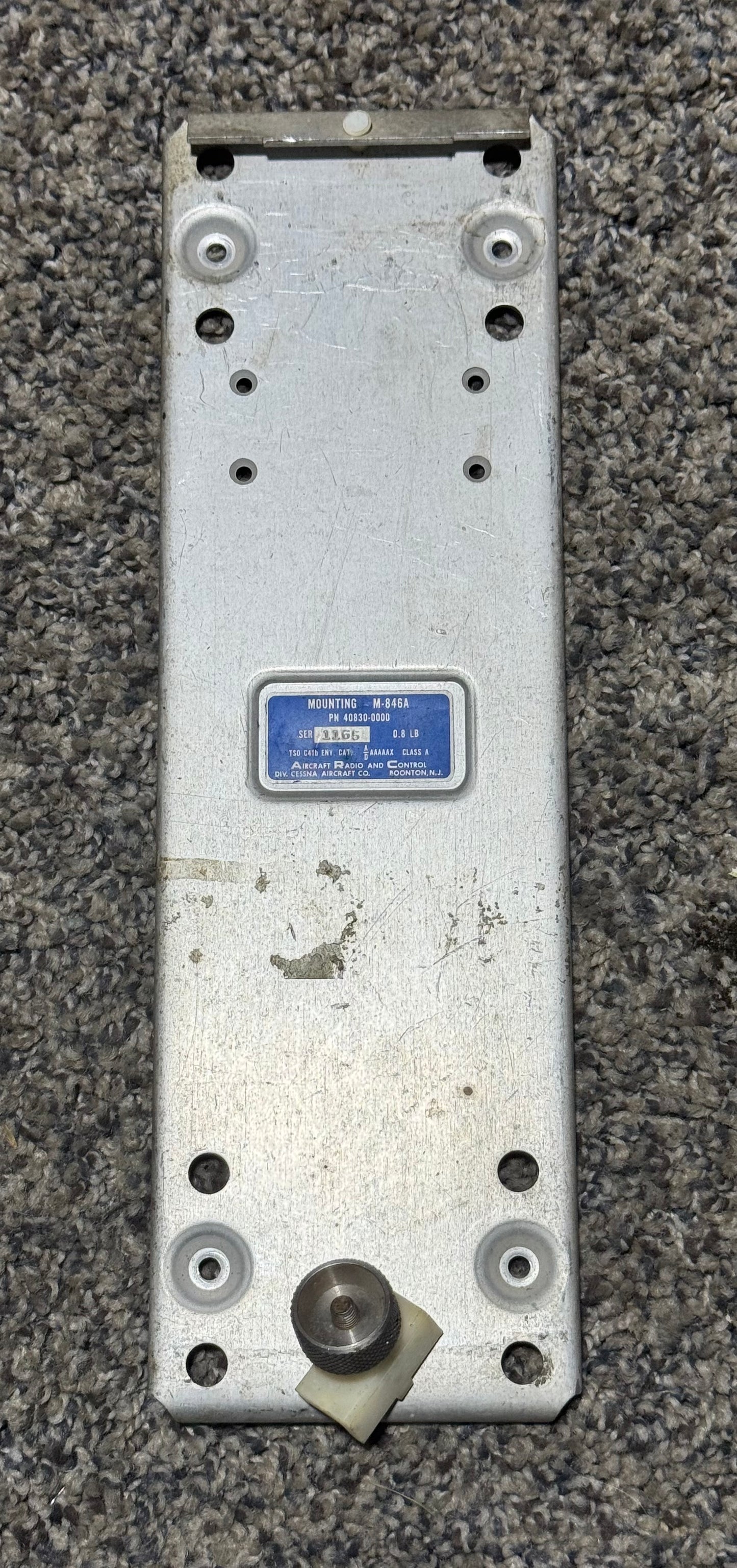 40830-0000 Cessna ARC M-846A ADF Mounting Tray