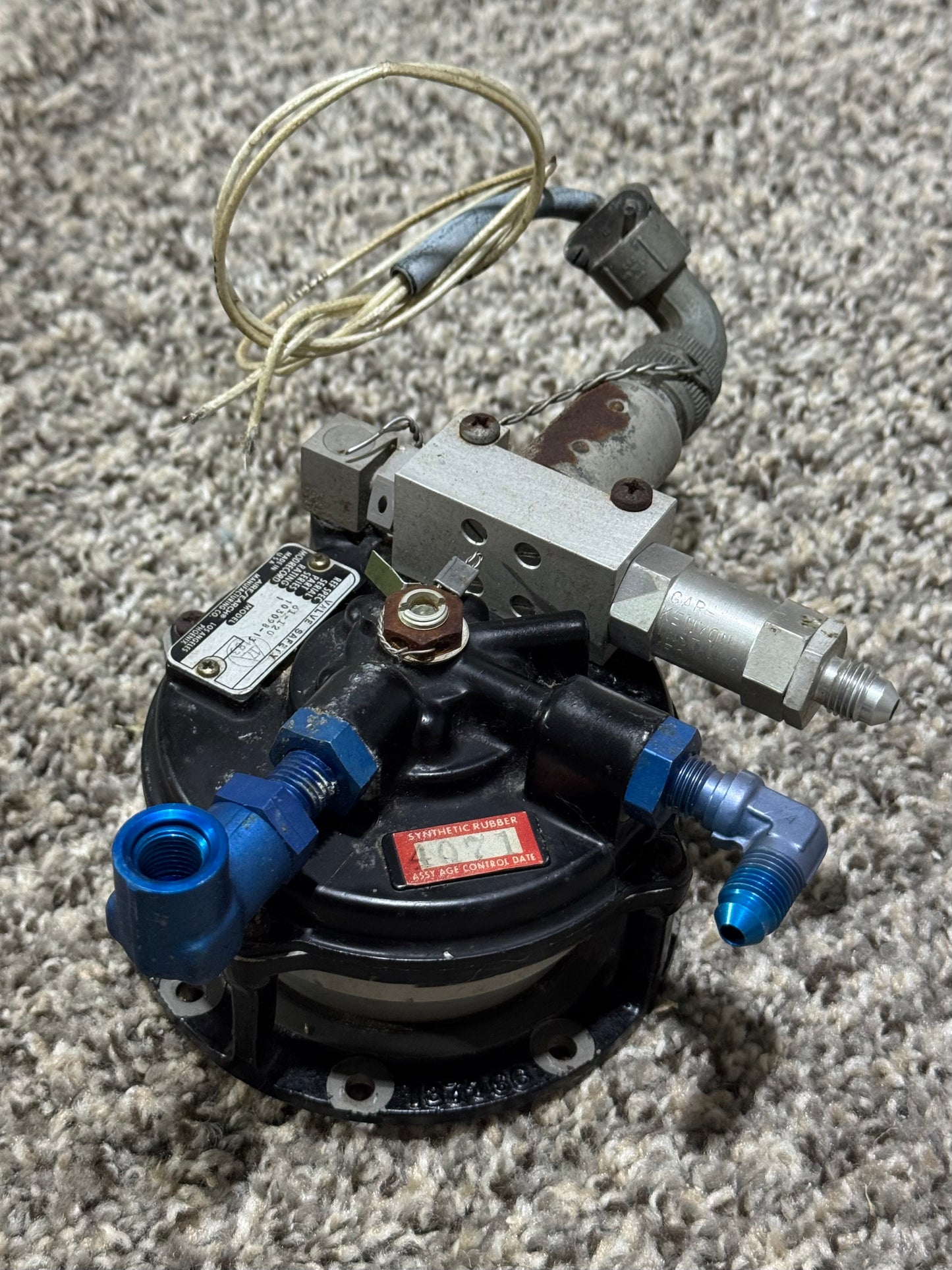 103310-13 Airesearch Cabin Outflow Safety Valve Assy