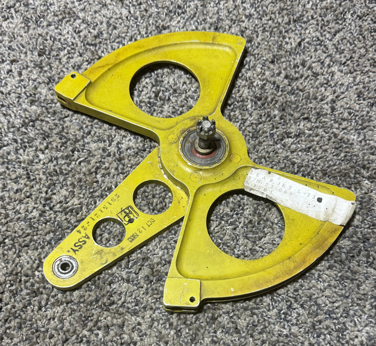 2315121-24 Learjet 23 Elevator Sector Assembly