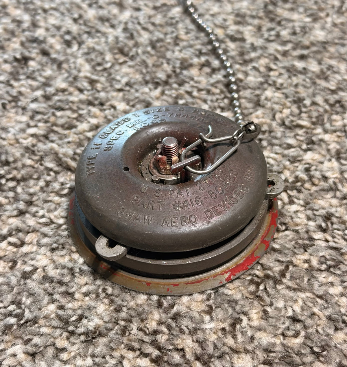 416-50 Shaw Aero Fuel Cap Assembly