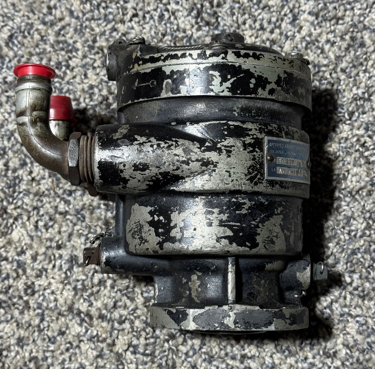 3P-207-JA Pesco 207 Wet Vacuum Pump Assembly (Cracked)