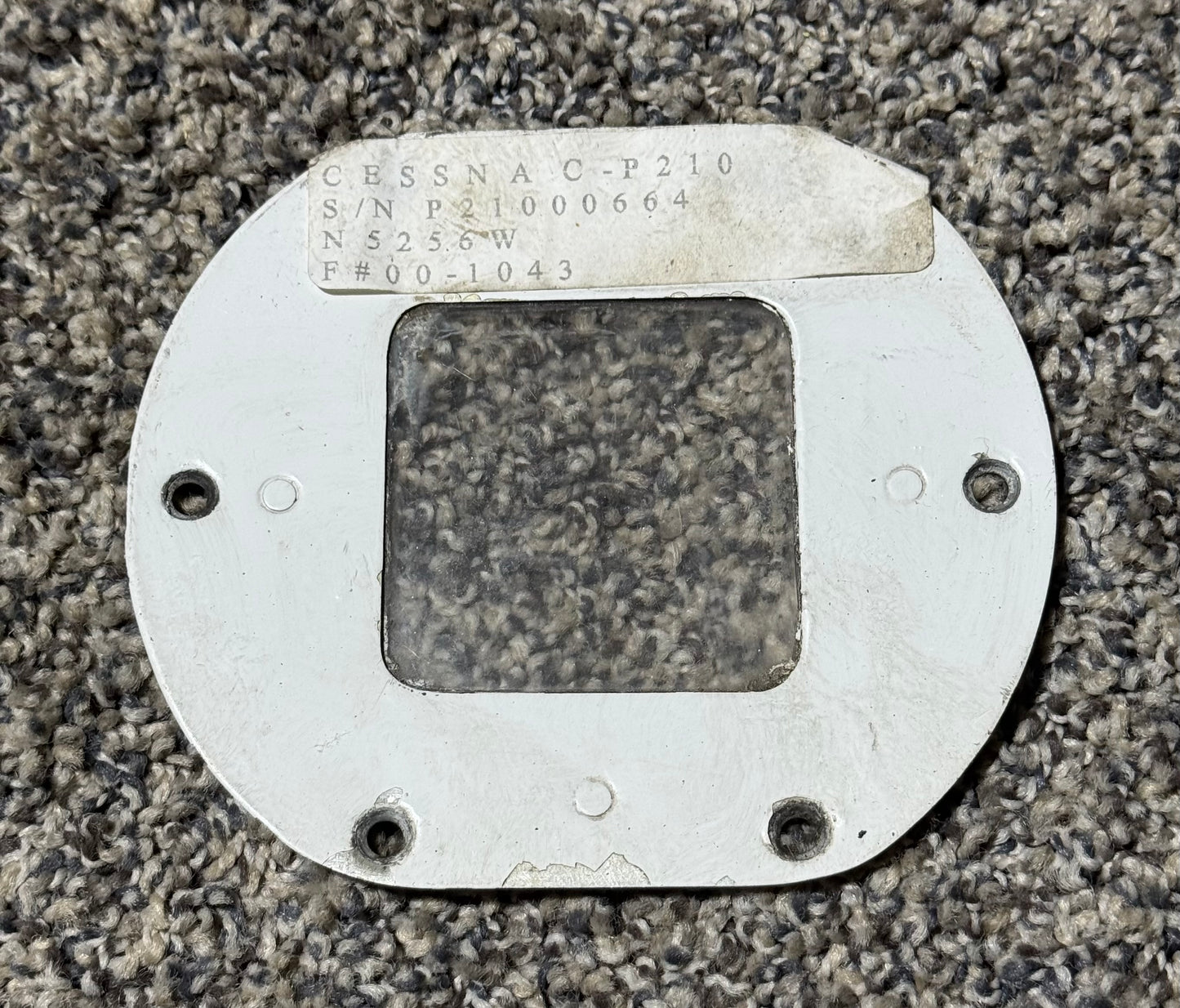 1222128-1 C-210 Courtesy Light Cover