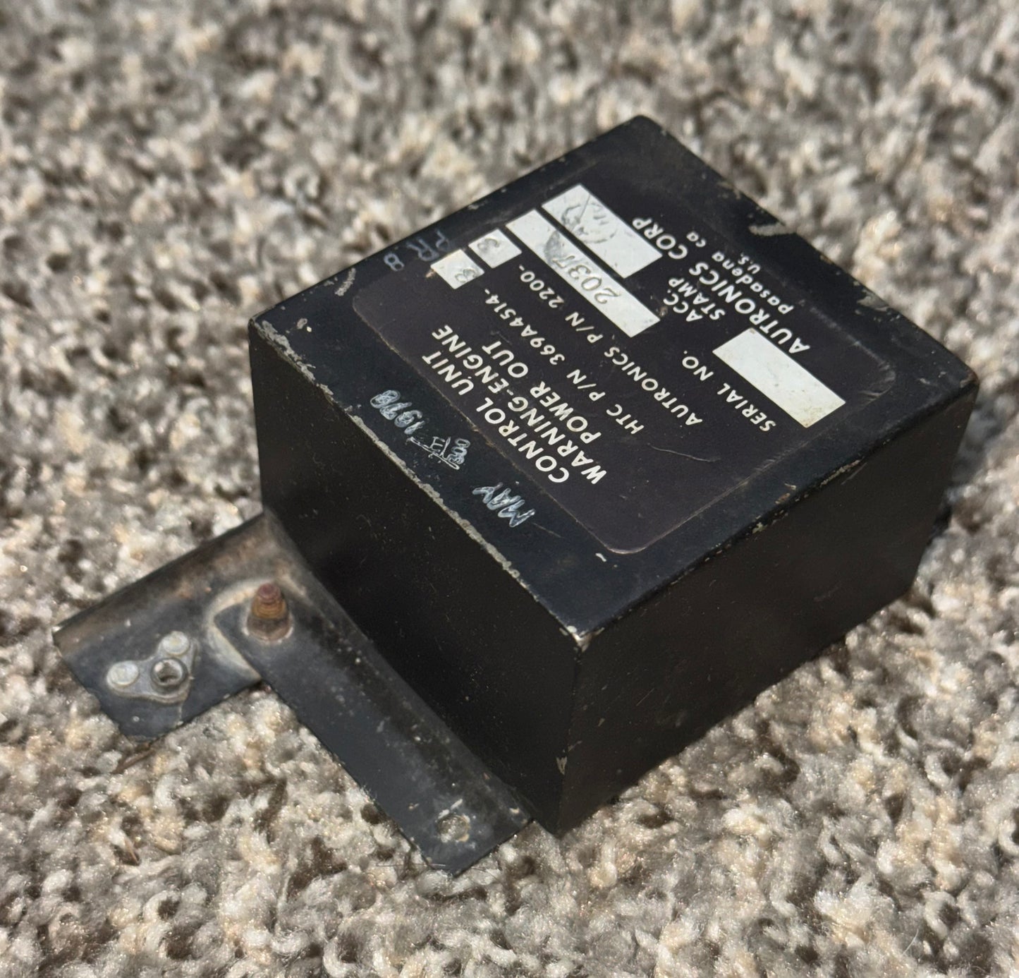 2200-3 / 369A4514-3 Autronics Control Unit Warning-Engine Power Out