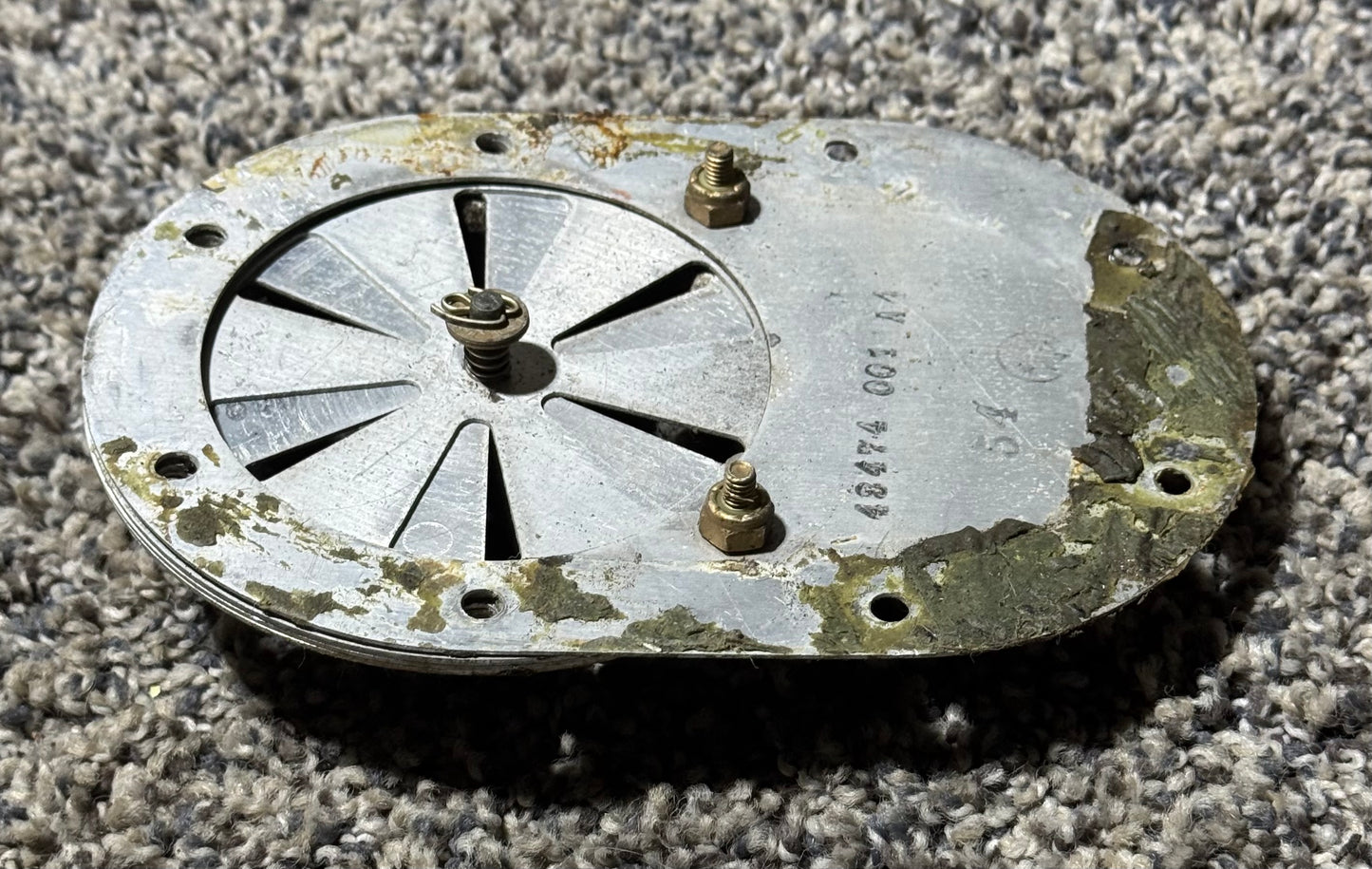 43474-001 Rockwell 112A Valve Air Vent Assembly W/ Cover