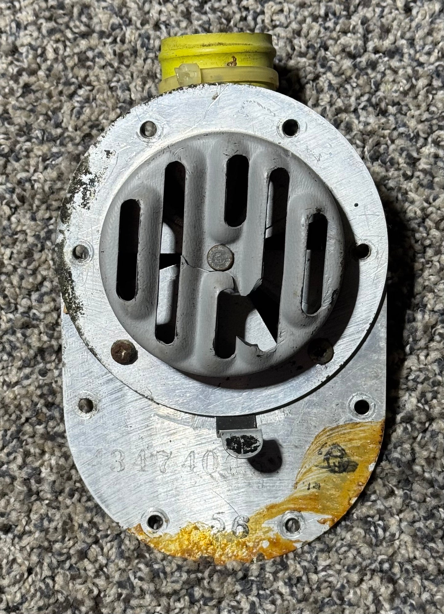 48335-1 Rockwell 112A AFT Air Valve Cover W/ Transition Duct