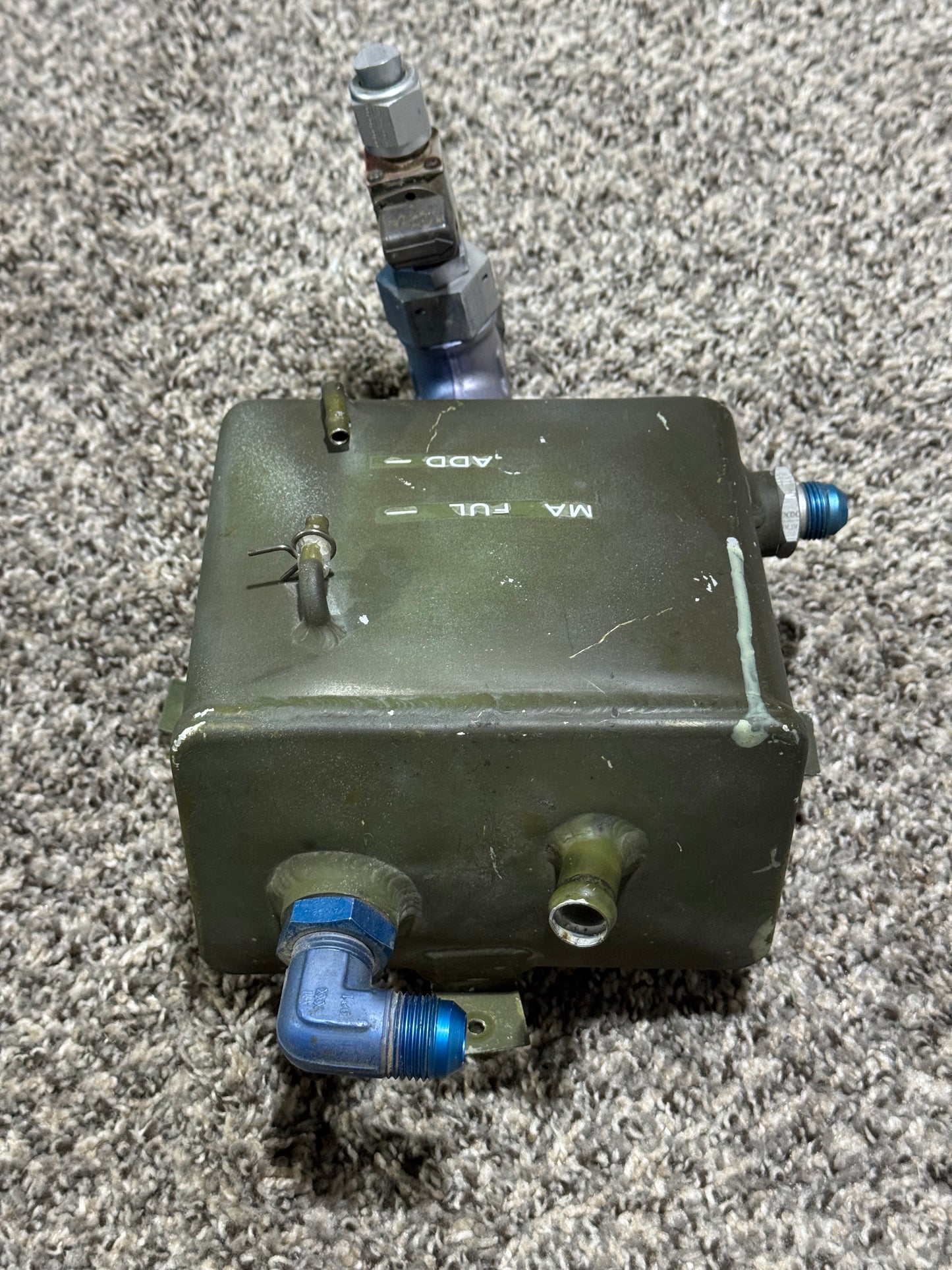 5117007-26 Cessna 414A Hydraulic Reservoir Assy With 72D-12 Valve Housing Assembly