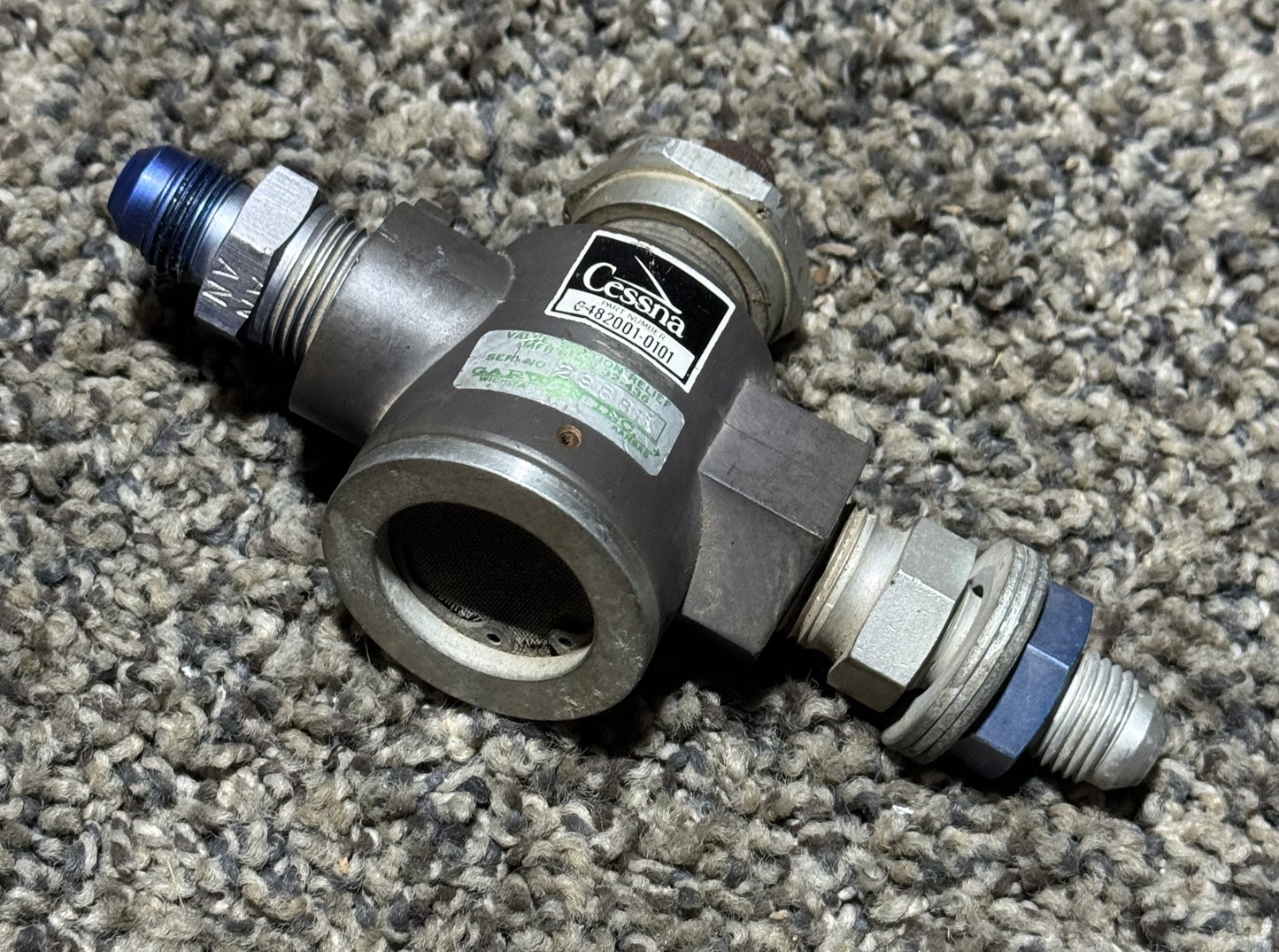 C-482001-0101 Garwin Suction Relief Valve Assy