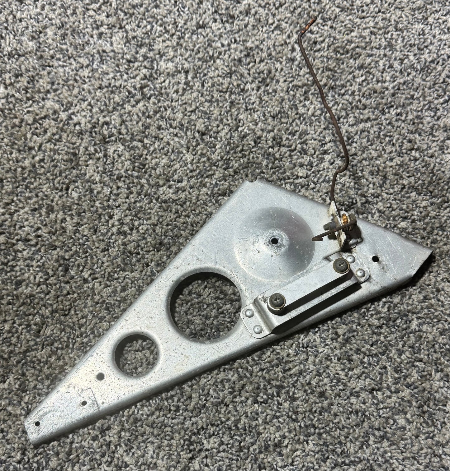 1261444-2 C-210L Elevator Support W/ Rudder Trim Shaft