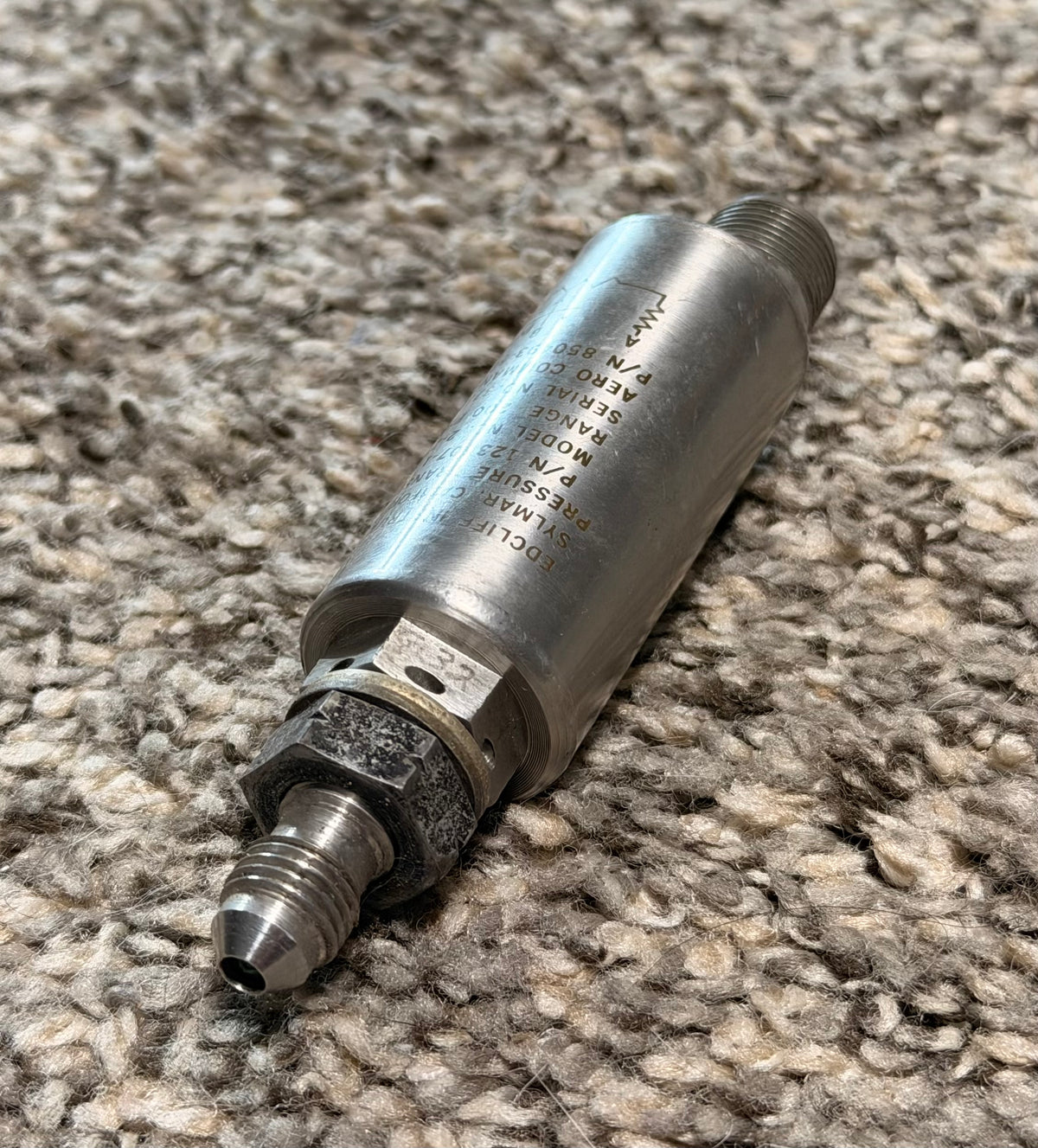 123607-1 Edcliff Pressure Transducer Assembly
