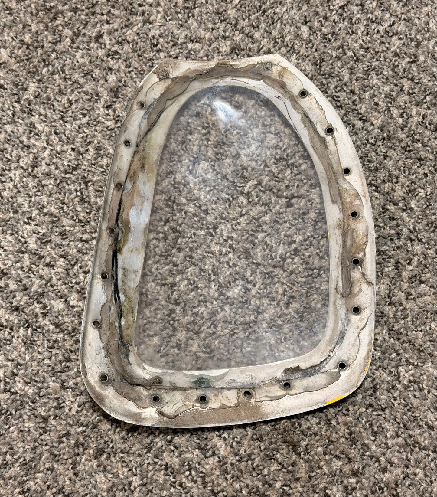 5800005-8 Aero Commander 500B Landing Light Doubler W/ Glass RH Assembly
