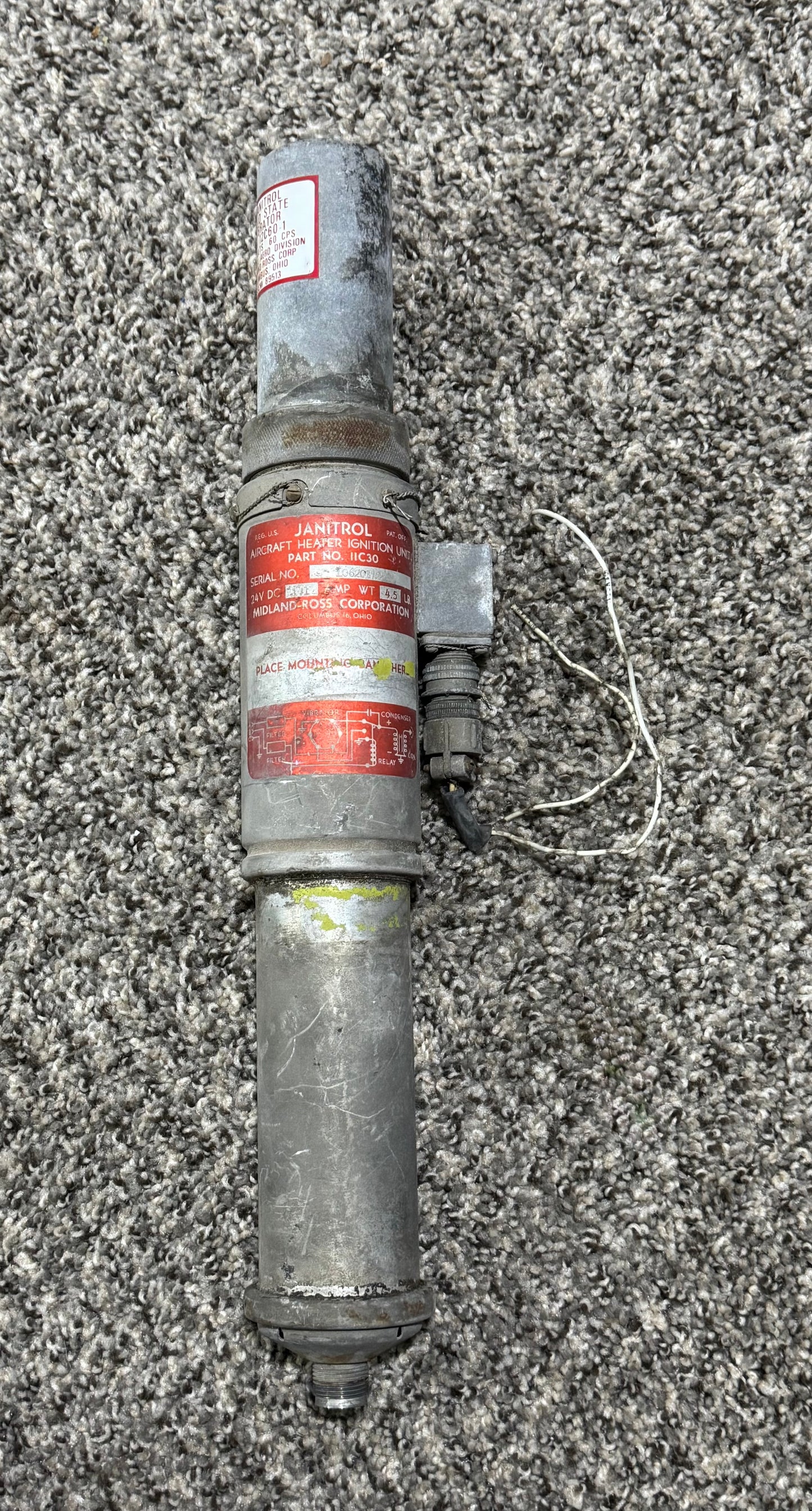 11C30 Midland-Ross Janitrol Heater Ignition Unit