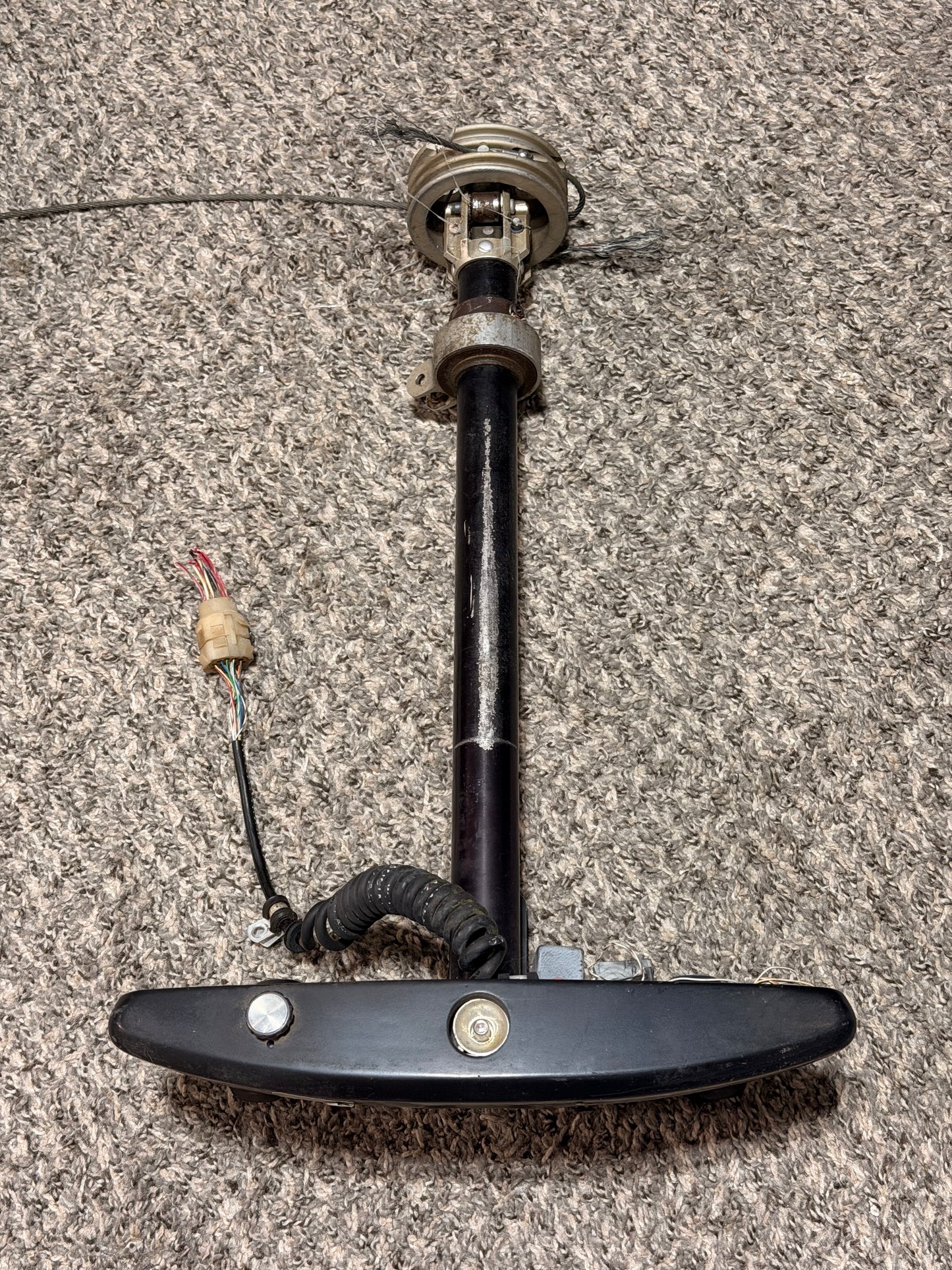 1260243-2 Cessna P210N Control Wheel Assembly W/ Mic Switch