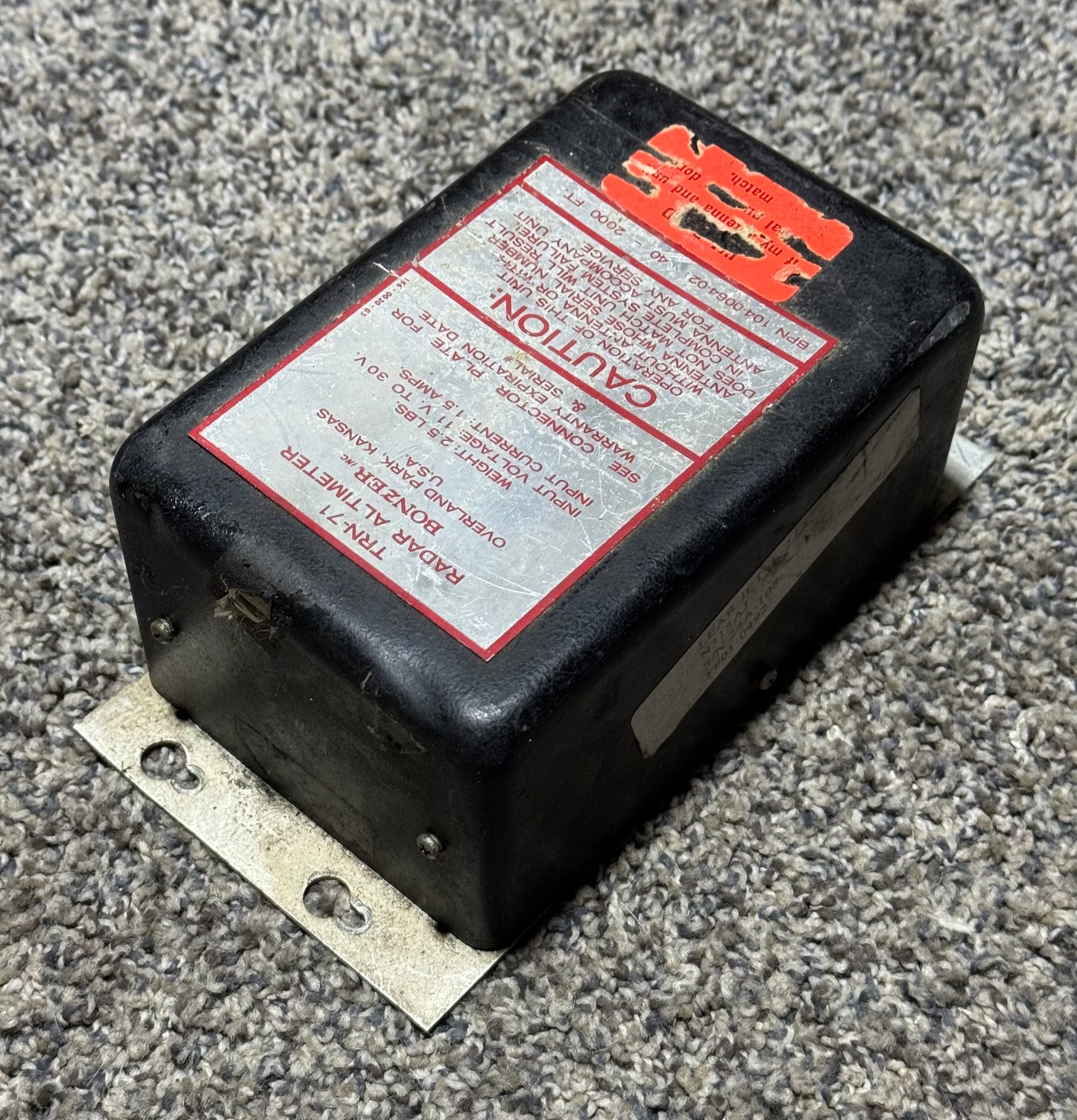 104-0064-02 Bonzer TRN-71 Radar Altimeter