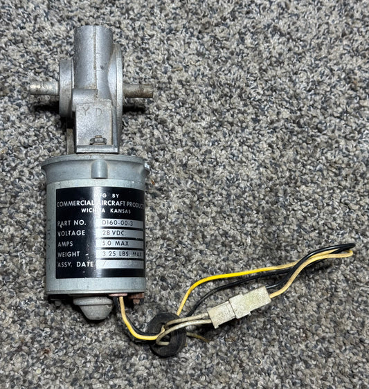 D160-00-3 Commercial Aircraft Products Flap Motor