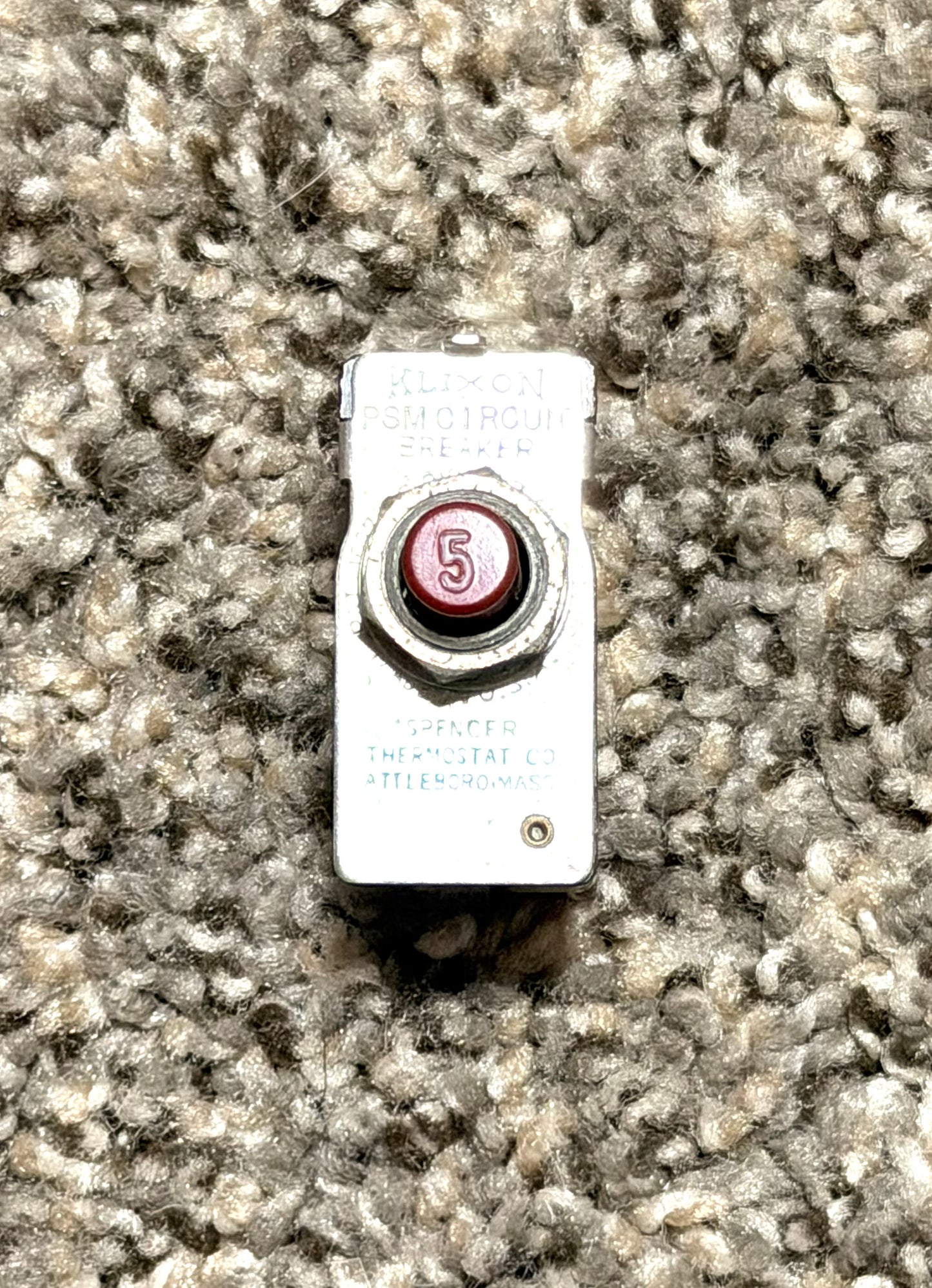 PSM-5N Klixon PSM Circuit Breaker  (5 Amps)