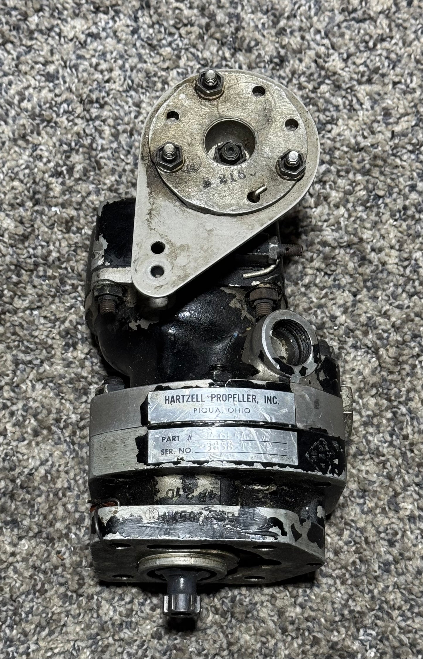 F-6-5A Lycoming Hartzell Propeler Governor