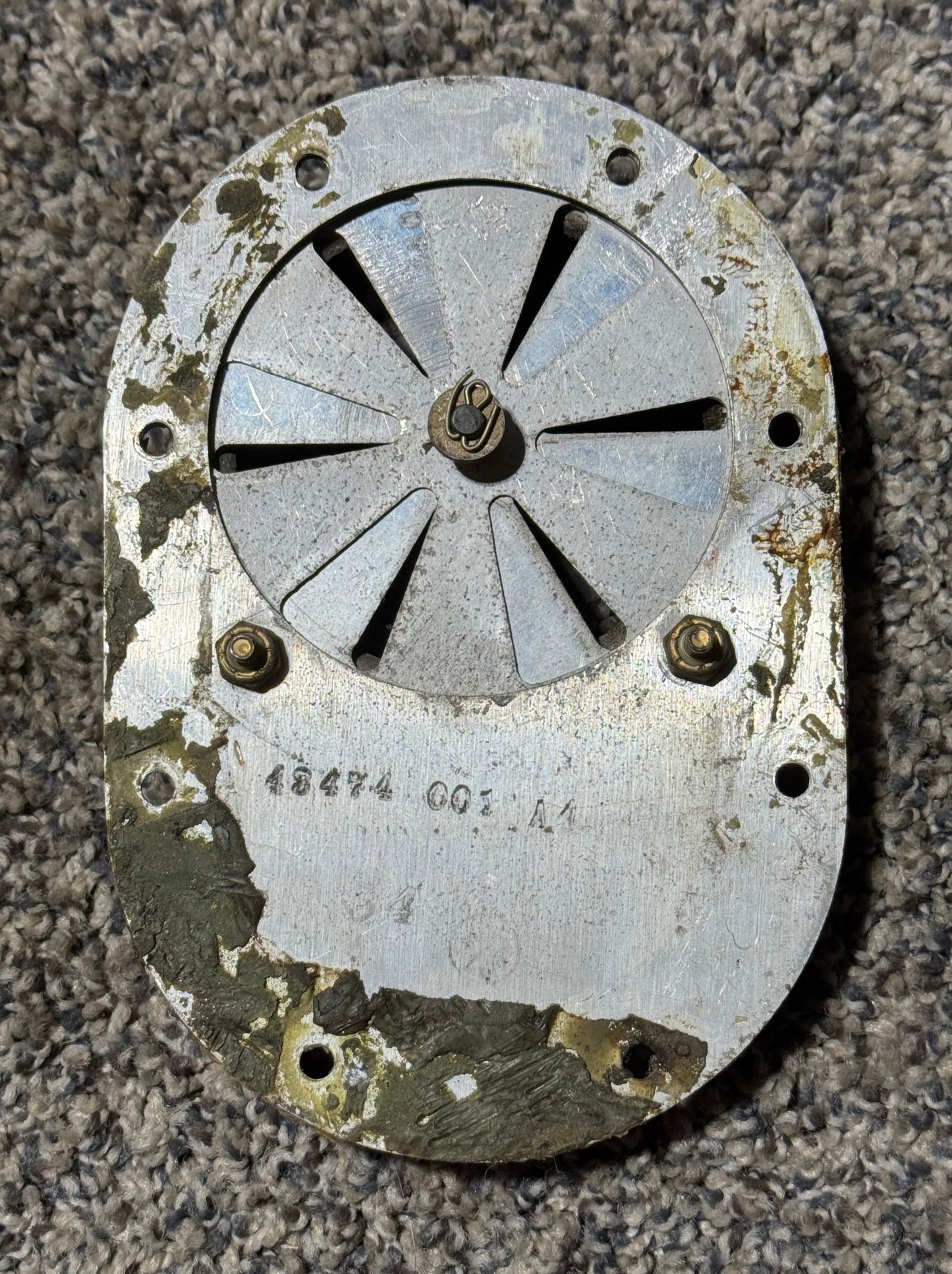 43474-001 Rockwell 112A Valve Air Vent Assembly W/ Cover