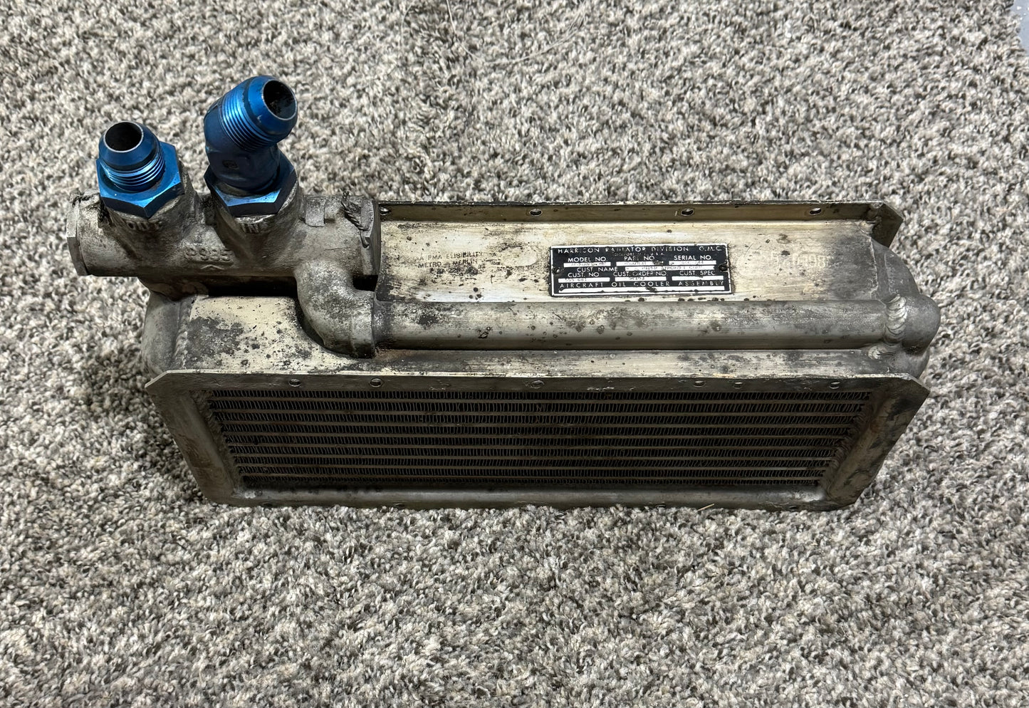 8537831 Harrison AP09AN13-06 Oil Cooler Assembly