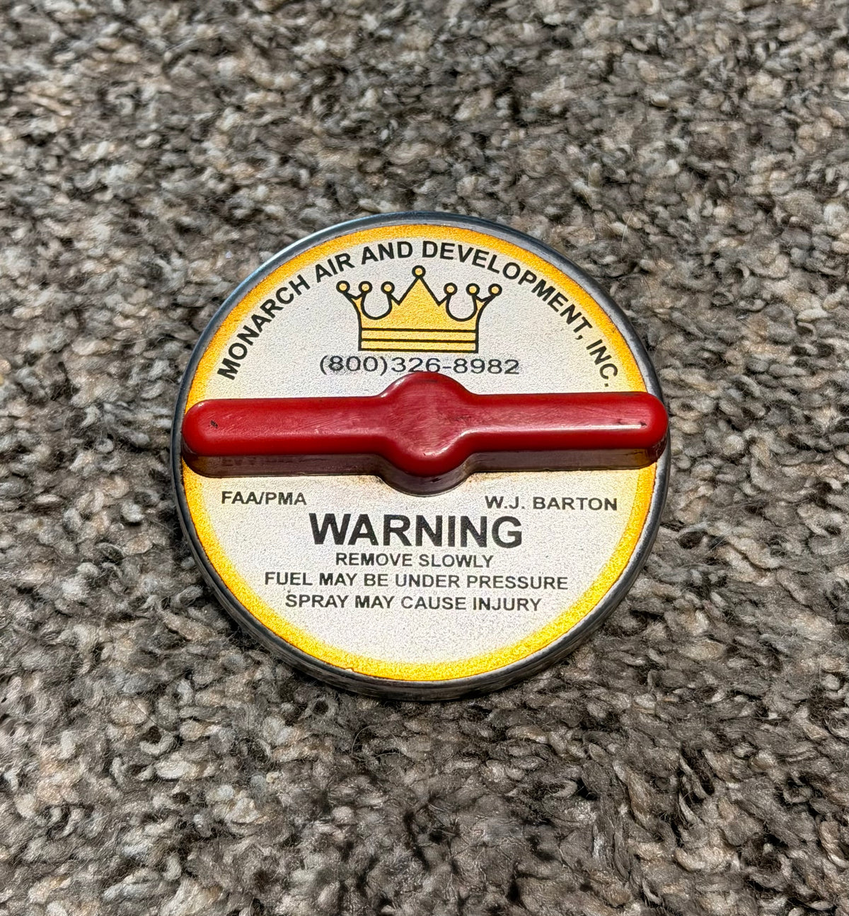 0716128-24 Monarchs Gas Cap Assy