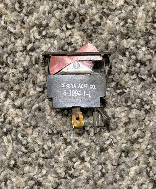 S-1994-1-1 Cessna Split Rocker Master Switch Assy