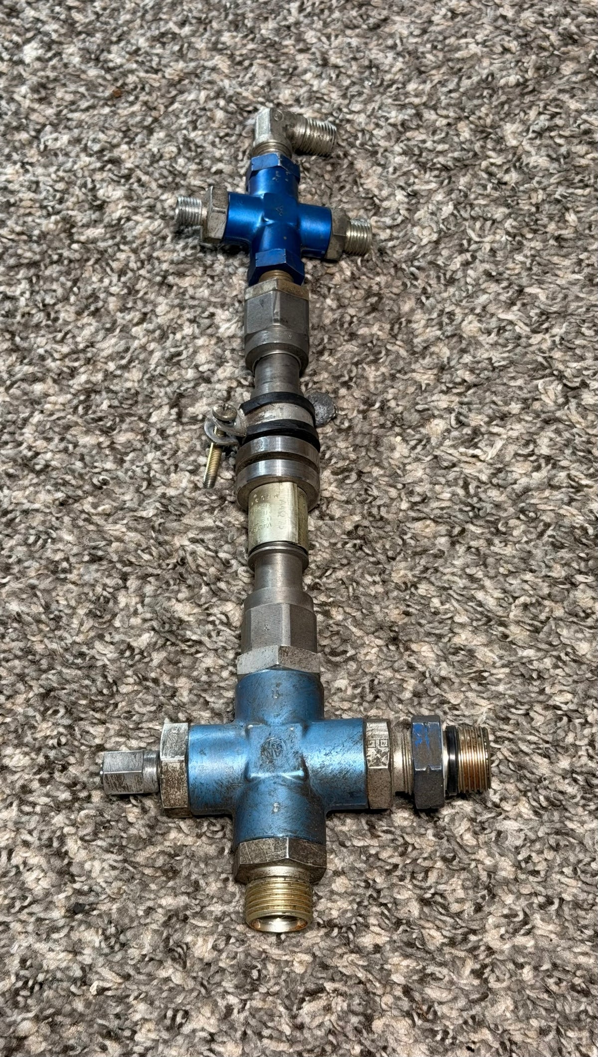 MS28893-C6 Hydraulic Pressure Relief Valve Assembly