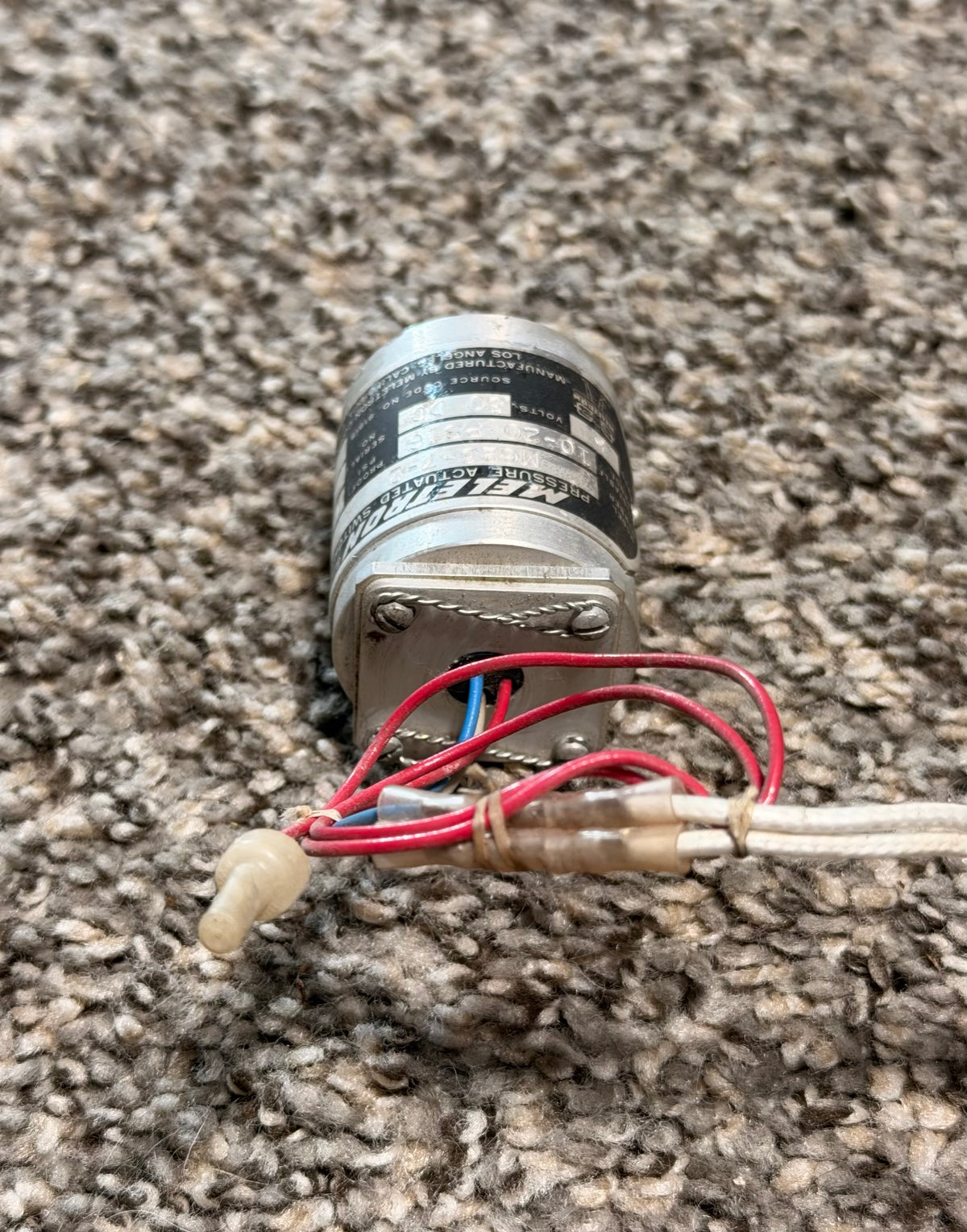 M623-7-2 Meletron Pressure Actuated Switch Assy