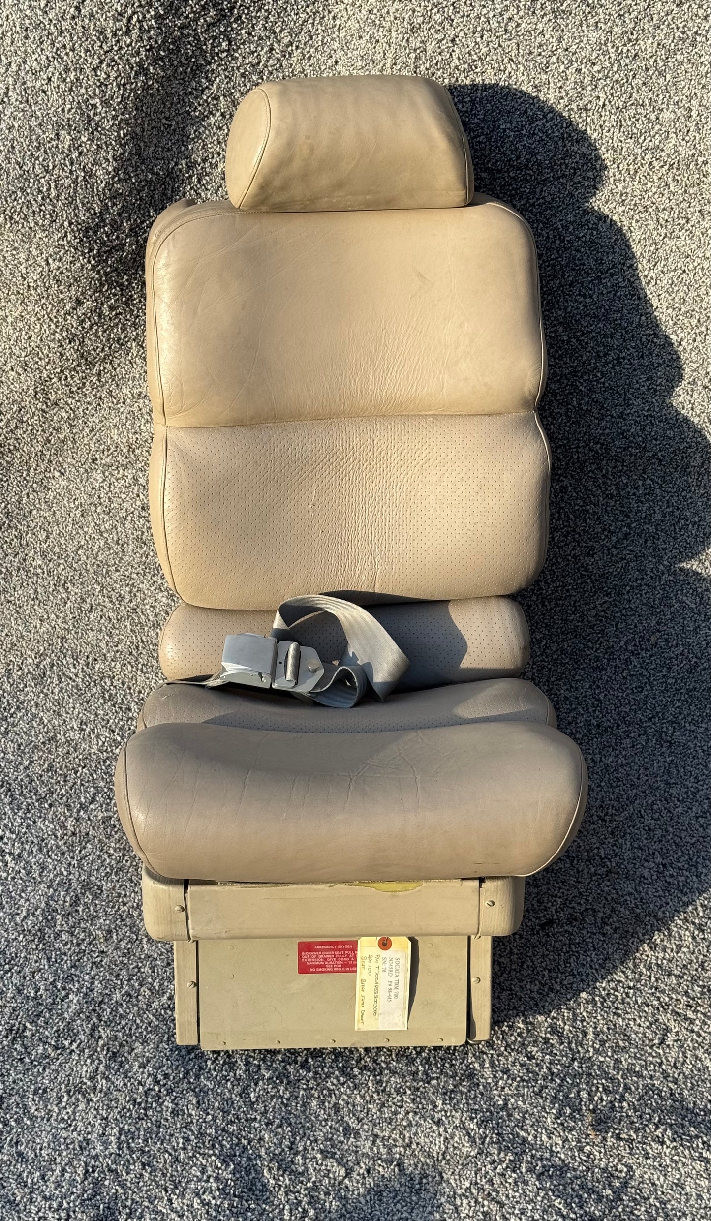 T700A252003000 Socata TBM 700 Seat Siege Inter Droit