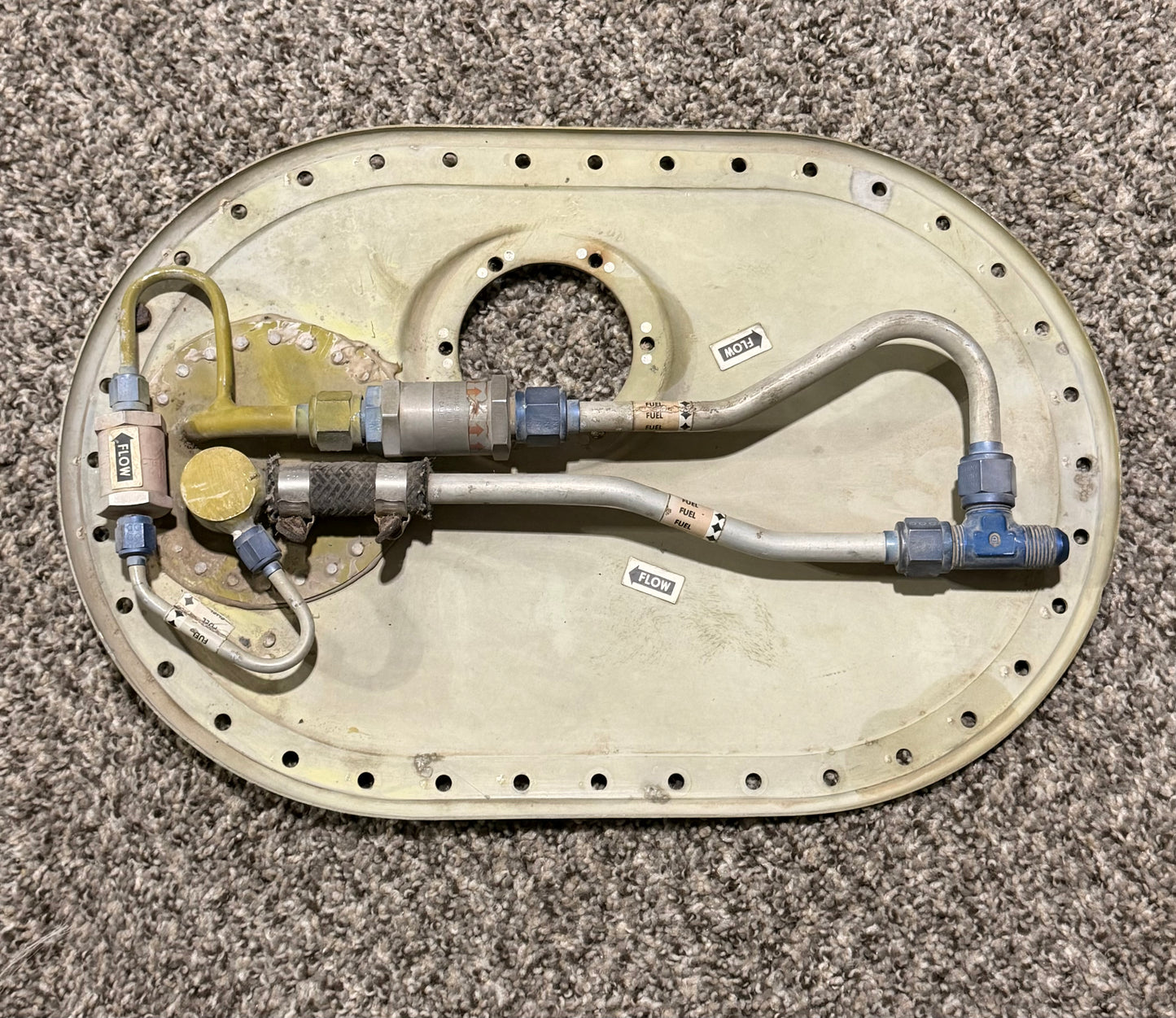 100-980015-602 King Air A100 Right Fuel Bay Cover W/ Vent Valve Assembly