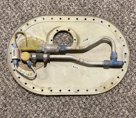 100-980015-602 King Air A100 Right Fuel Bay Cover W/ Vent Valve Assembly