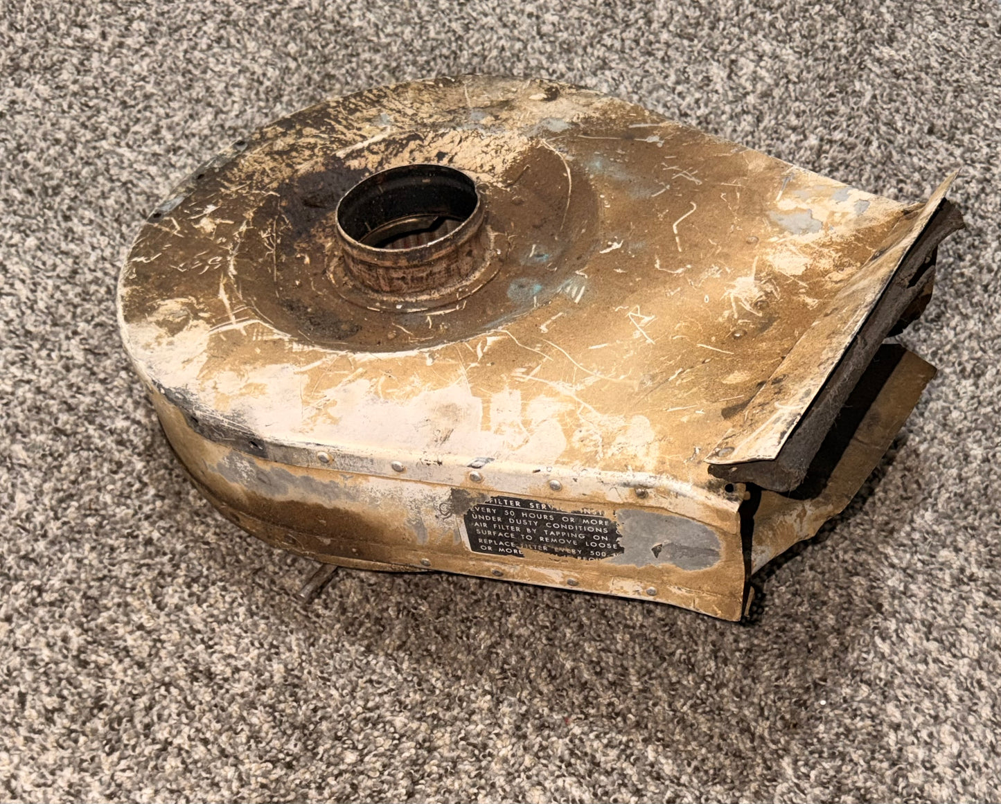 1652027-1 Cessna A188B Air Box Assy (CORE)