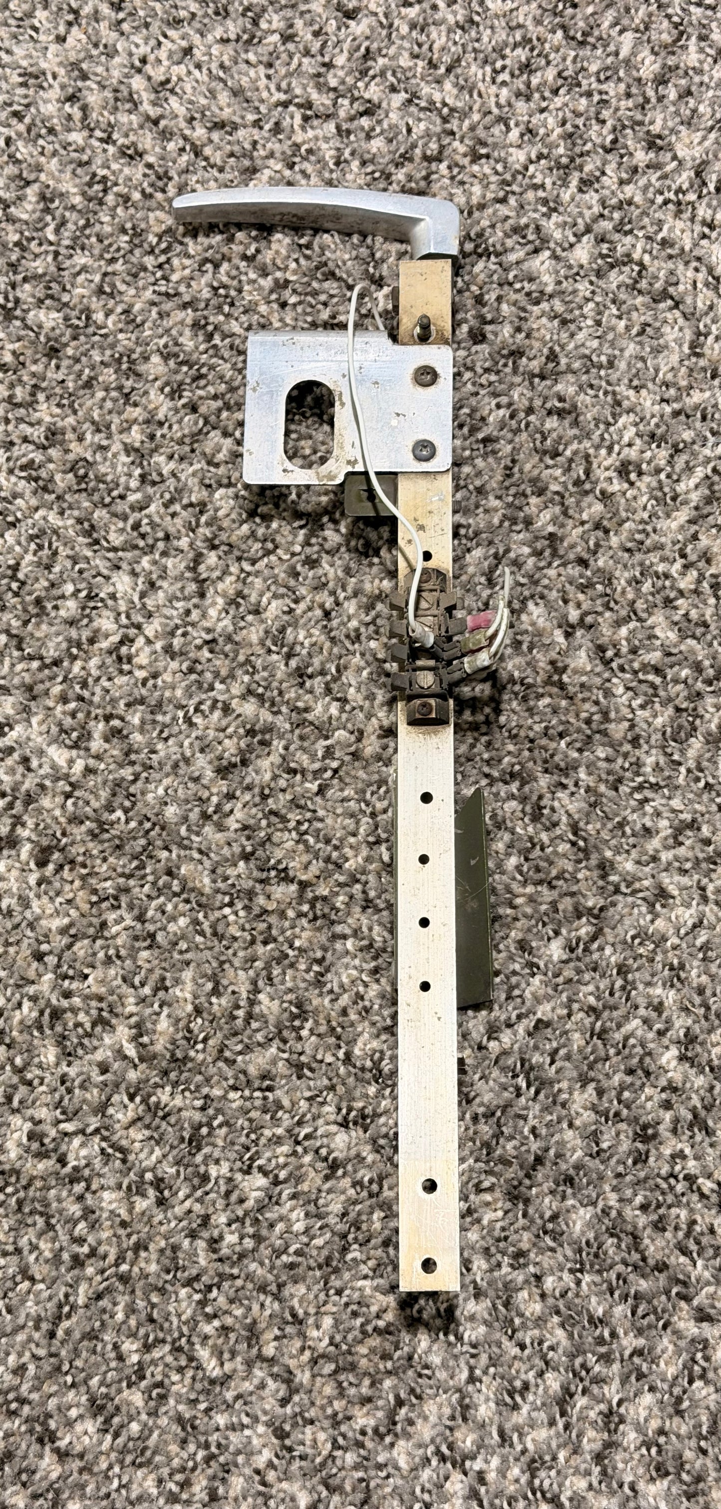 1213121-1 Cessna 210 Parking Brake Handle Support Assembly
