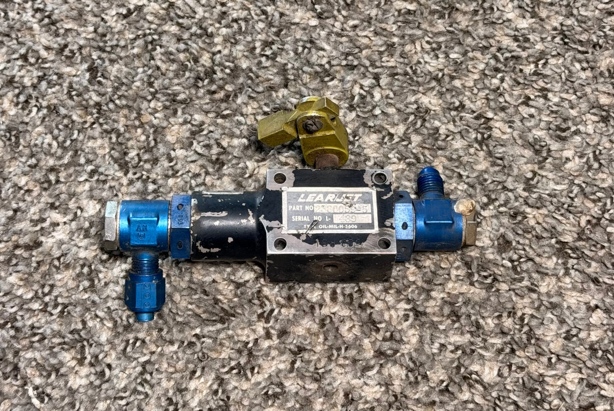 2380059-5 Learjet Parking Brake Valve Assy
