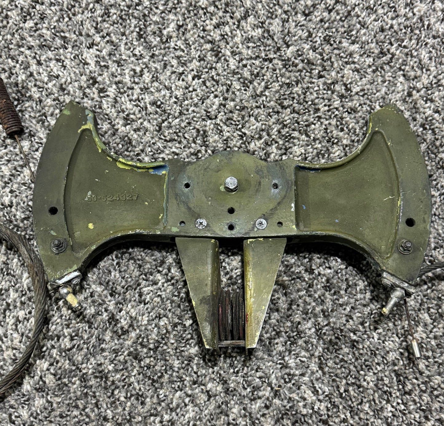 50-524327-1 Beechcraft King Air B90 Rudder Bellcrank With Bracket Pulley