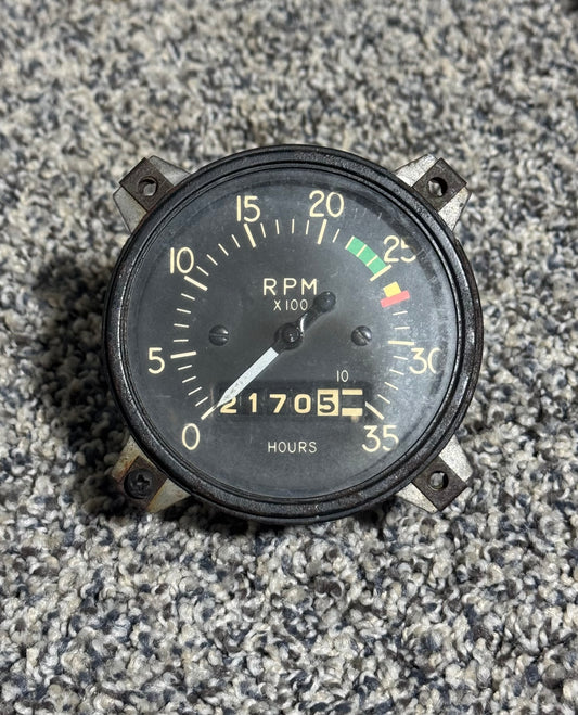 824277 Recording Tachometer Indicator Stewart-Warner