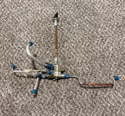 9851110-3 Cessna P210N Fuel Selector Valve W/ Shaft, Handle