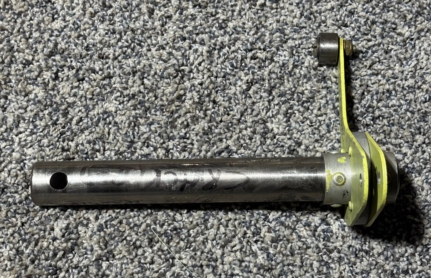 450022-001 AeroStar 601P Shaft & Arm Nose Gear Drag Link (CRACKED)