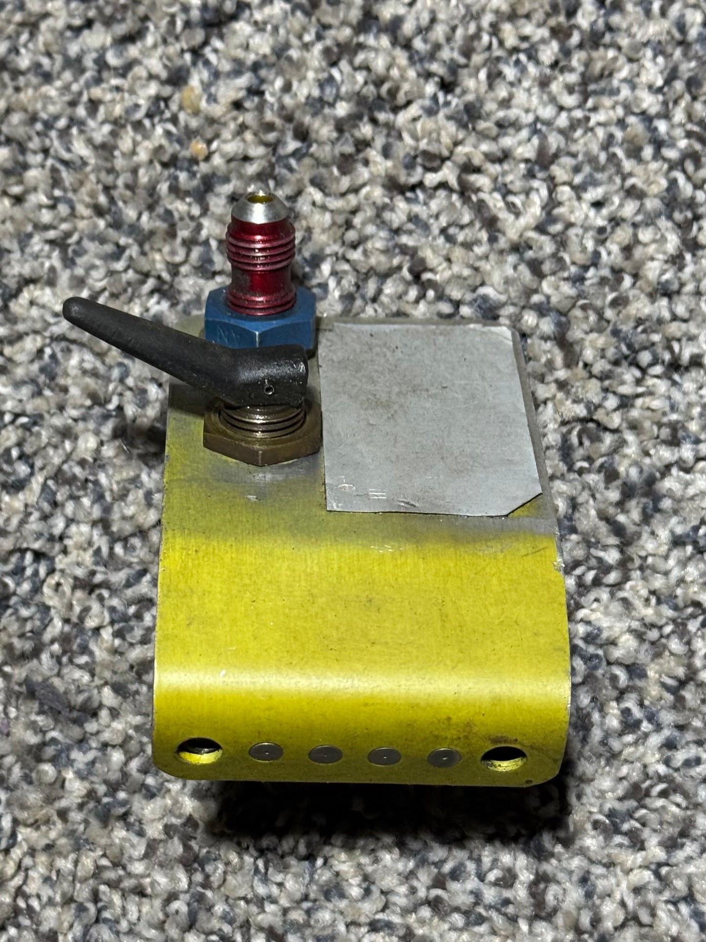 48033-0 PA-31T Hydraulic System Control Valve W/ Bracket Assy